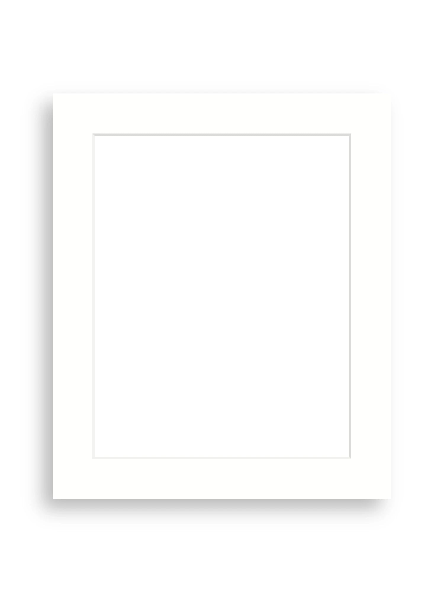 20×24" picture mount board for 40×50cm artwork in Snow White