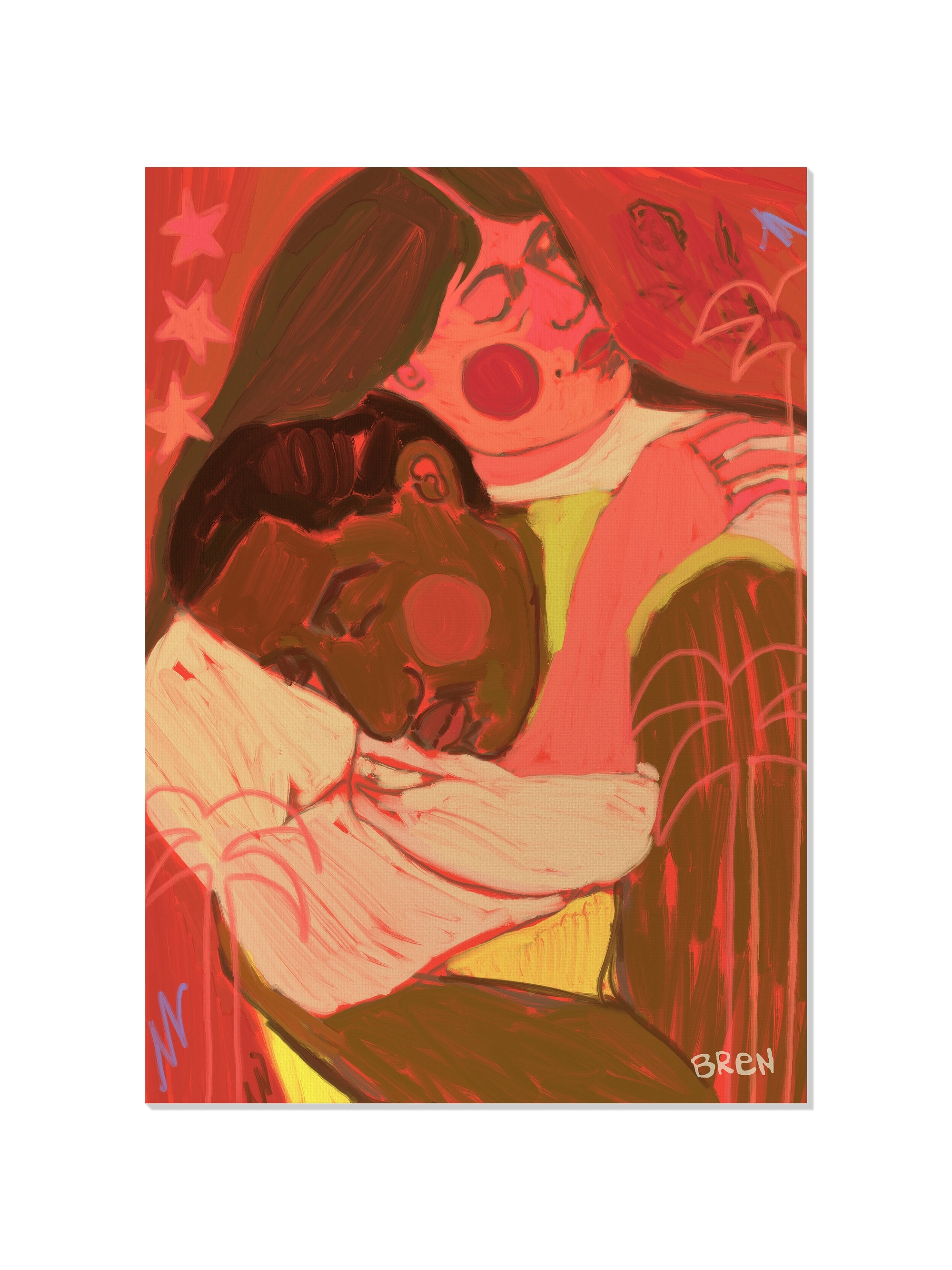 Grieving In My Mind - Scared of Moths - Unframed |frame=Unframed|