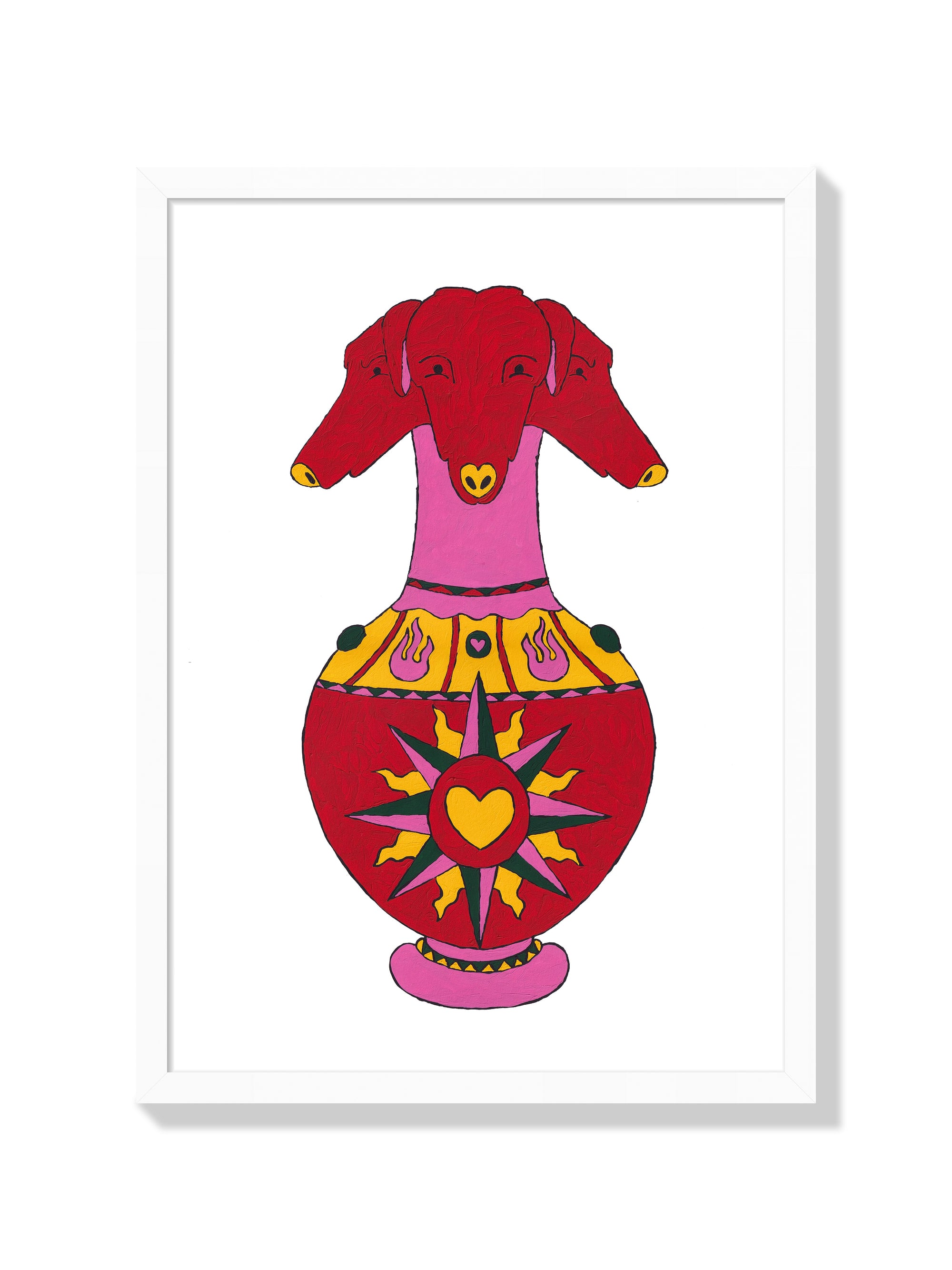 Echo Vigils - Maria Barrera - White Frame |frame=White Frame|
