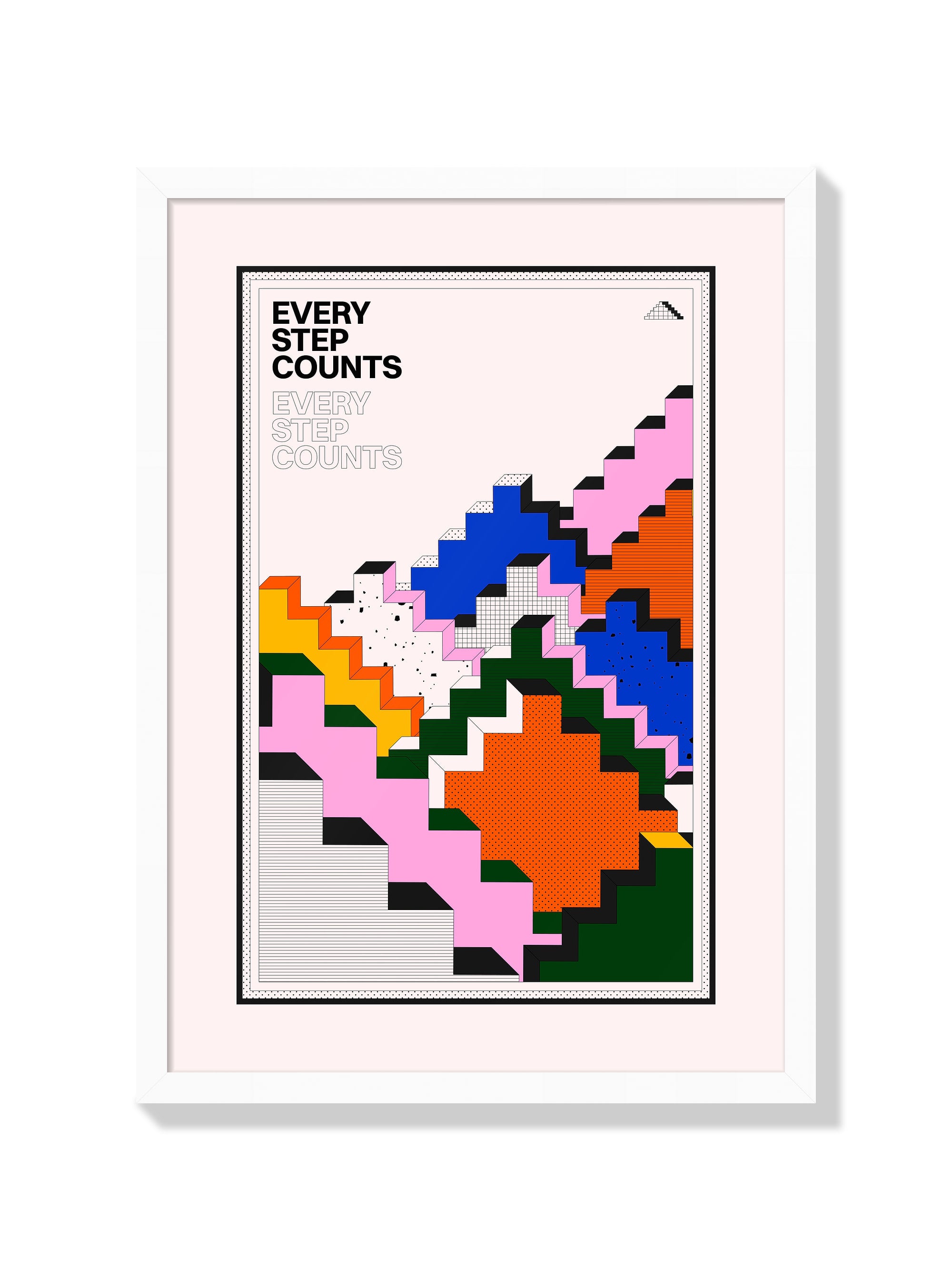 Every Step Counts - Vladimir Hadžić - White Frame |frame=White Frame|