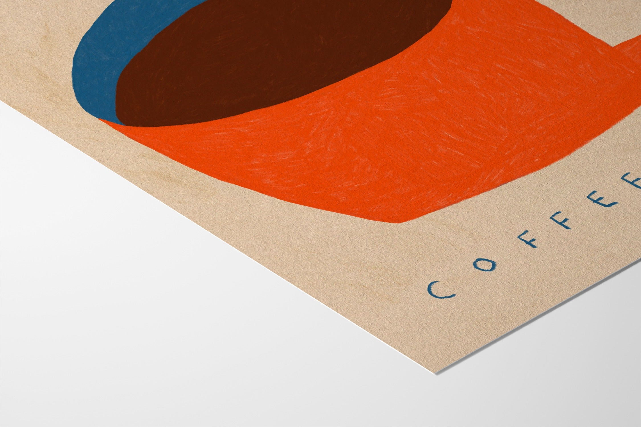 Coffee In A Weird Cup - Sophie Deller  - Hahnemuhle German Etching 310gsm |type=lifestyle|