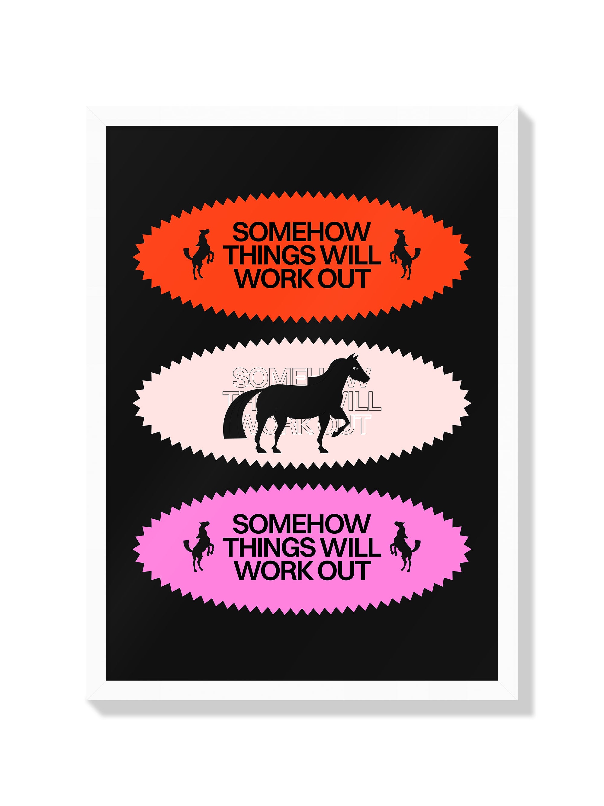 Somehow Things Will Work Out - Vladimir Hadžić - White Frame |frame=White Frame|