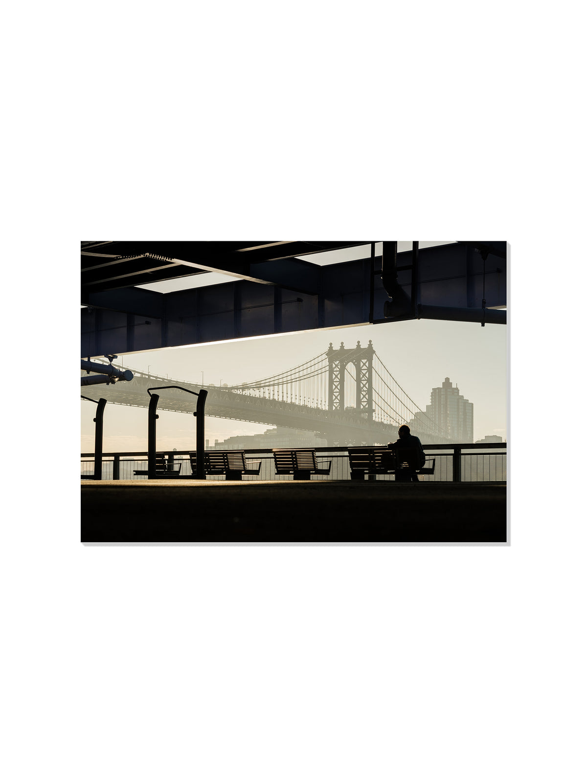 East River Morning - Cordula Schaefer - Unframed |frame=Unframed|