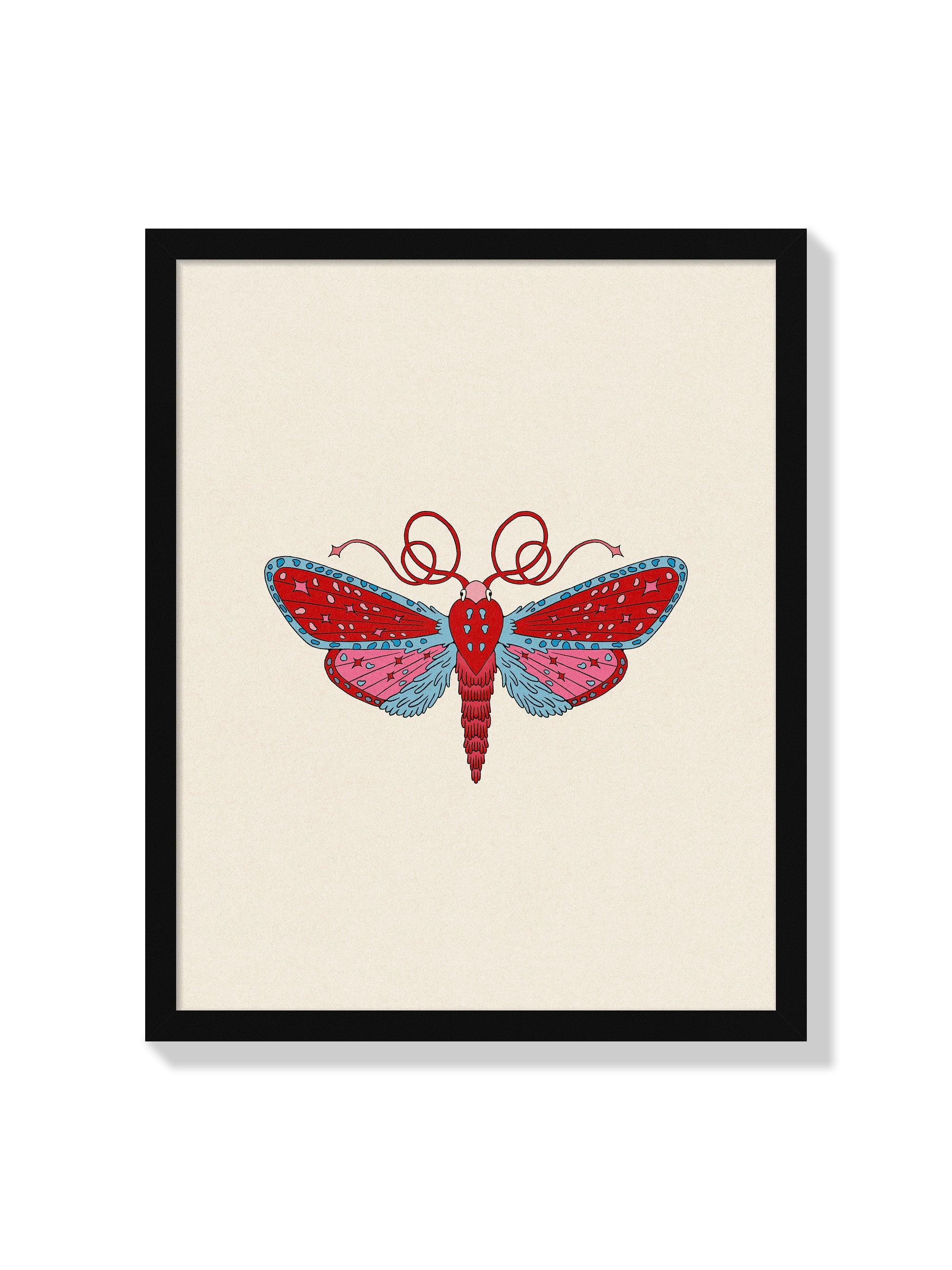 ZEUZERA PYRINA - Maria Barrera - Black Frame |frame=Black Frame|
