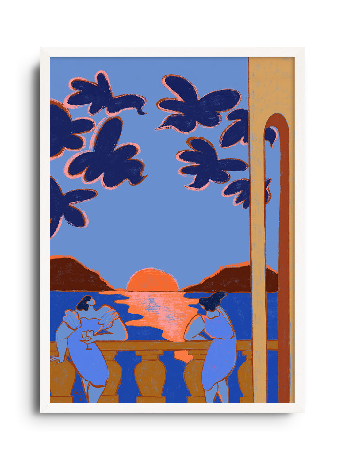 Conversation at Dusk - Arty Guava