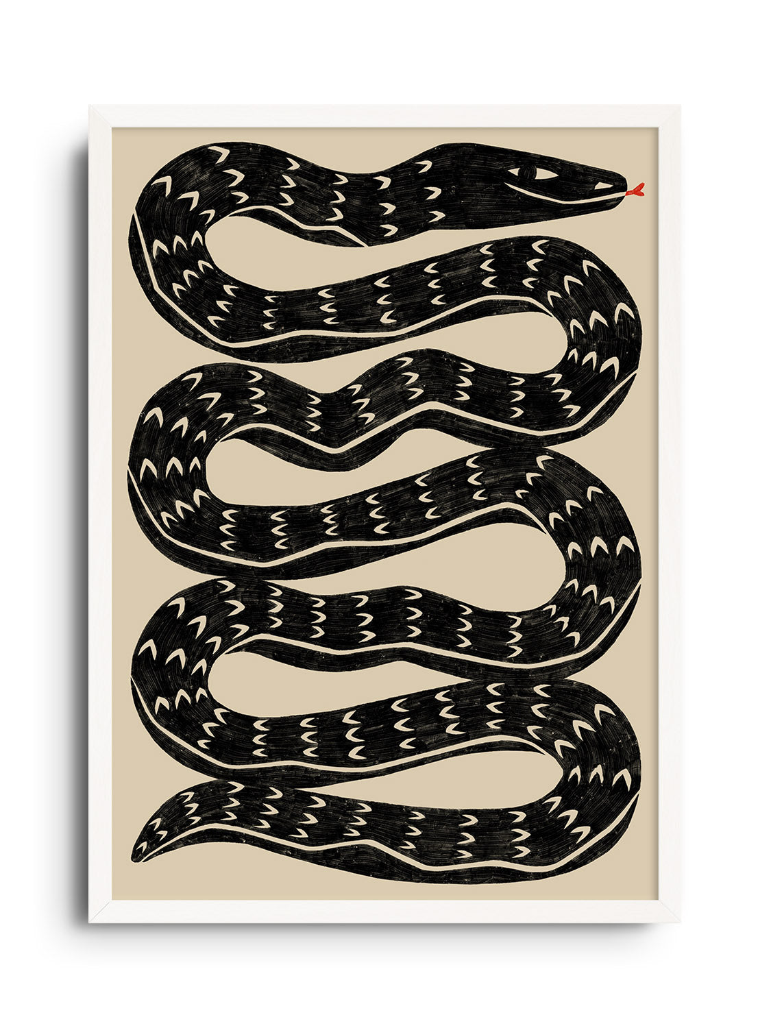 Snake - Black - Manne Jalilian