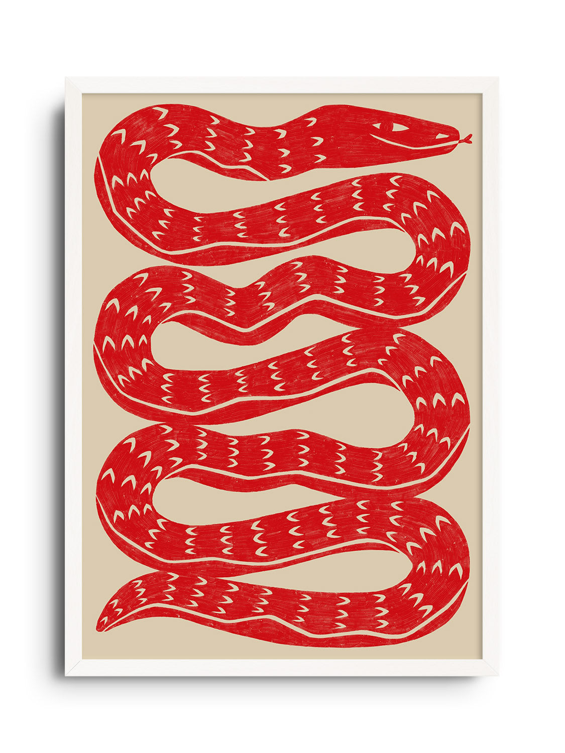 Snake - Red - Manne Jalilian