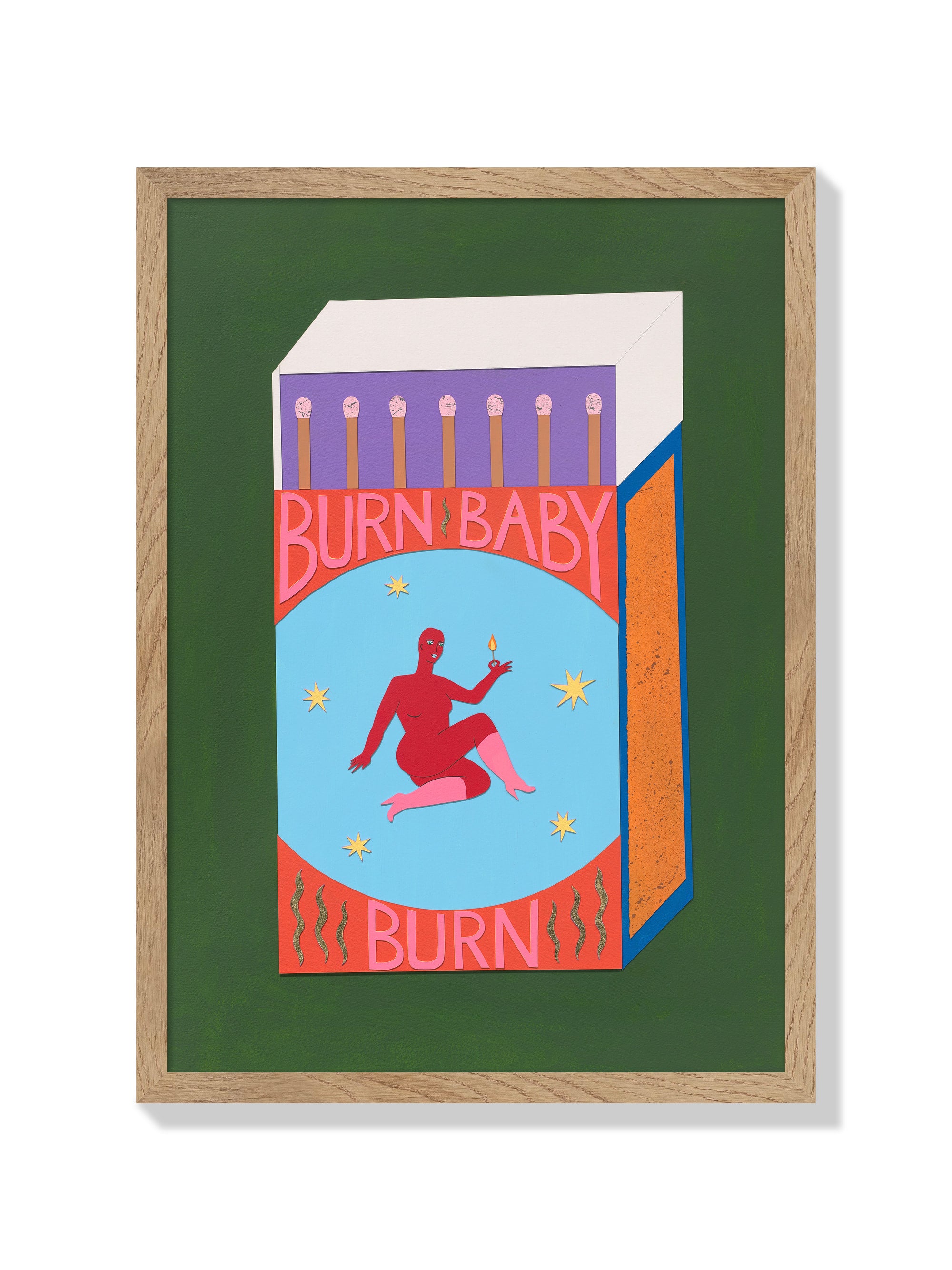 Burn Baby Burn - Studio Flos - Natural Frame |frame=Natural Frame|