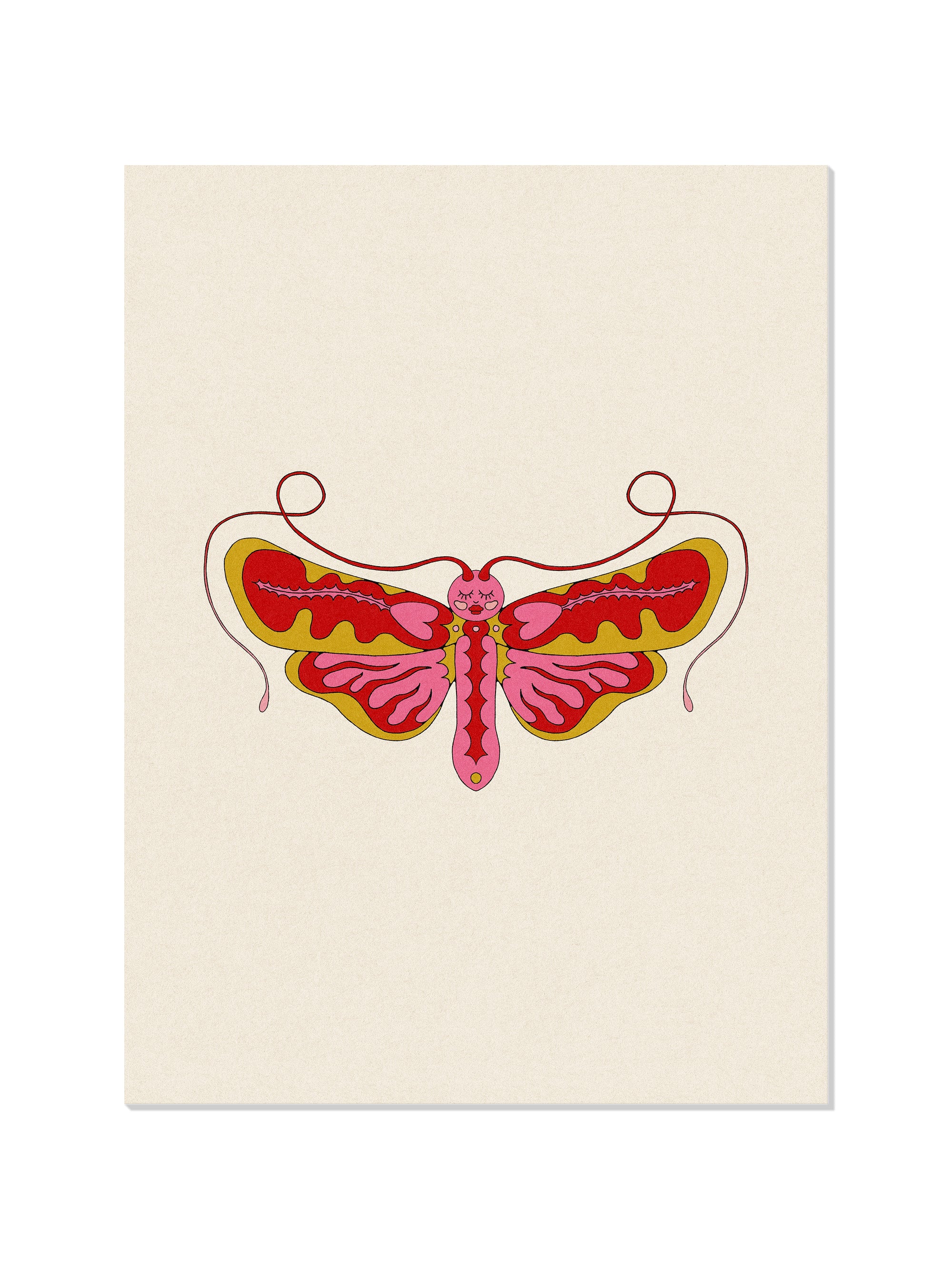 ZYGAENA FAUSTA - Maria Barrera - Unframed |frame=Unframed|