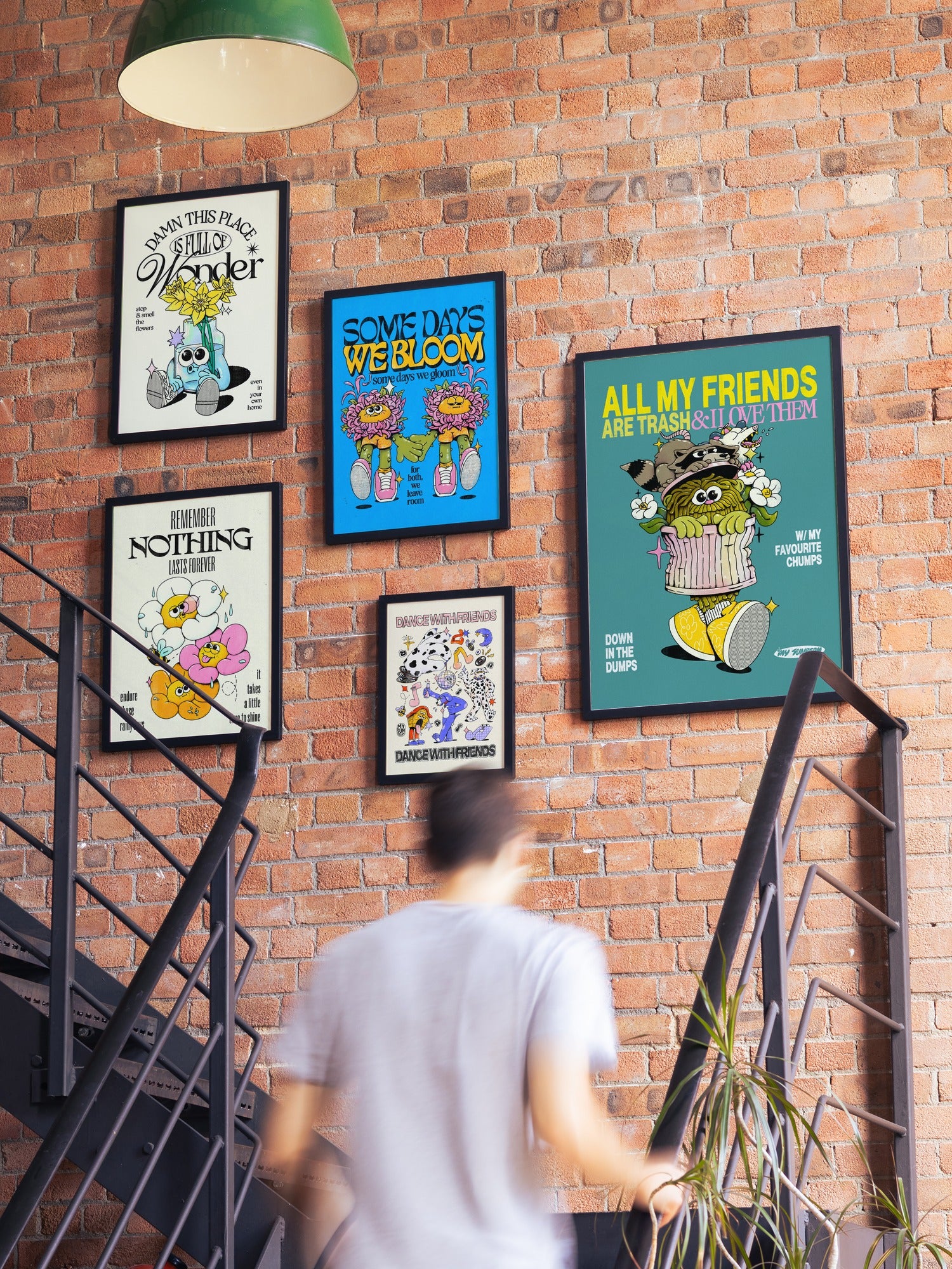 We Bloom - Blue - My Sunbeam — Gallery Wall Collection [Style = Lifestyle]