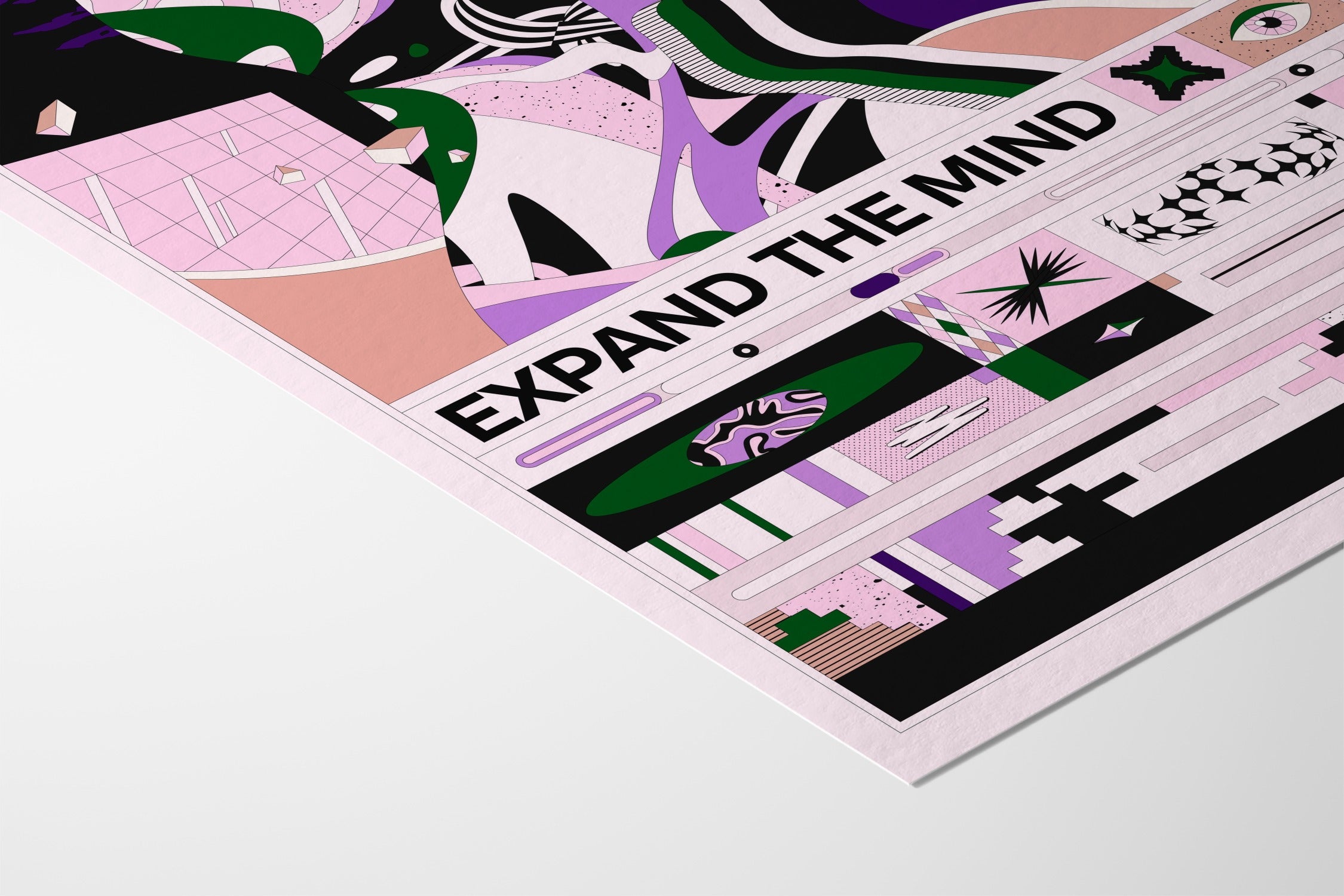 Expand The Mind - Vladimir Hadžić - Fine Art Paper 200gsm |type=lifestyle|