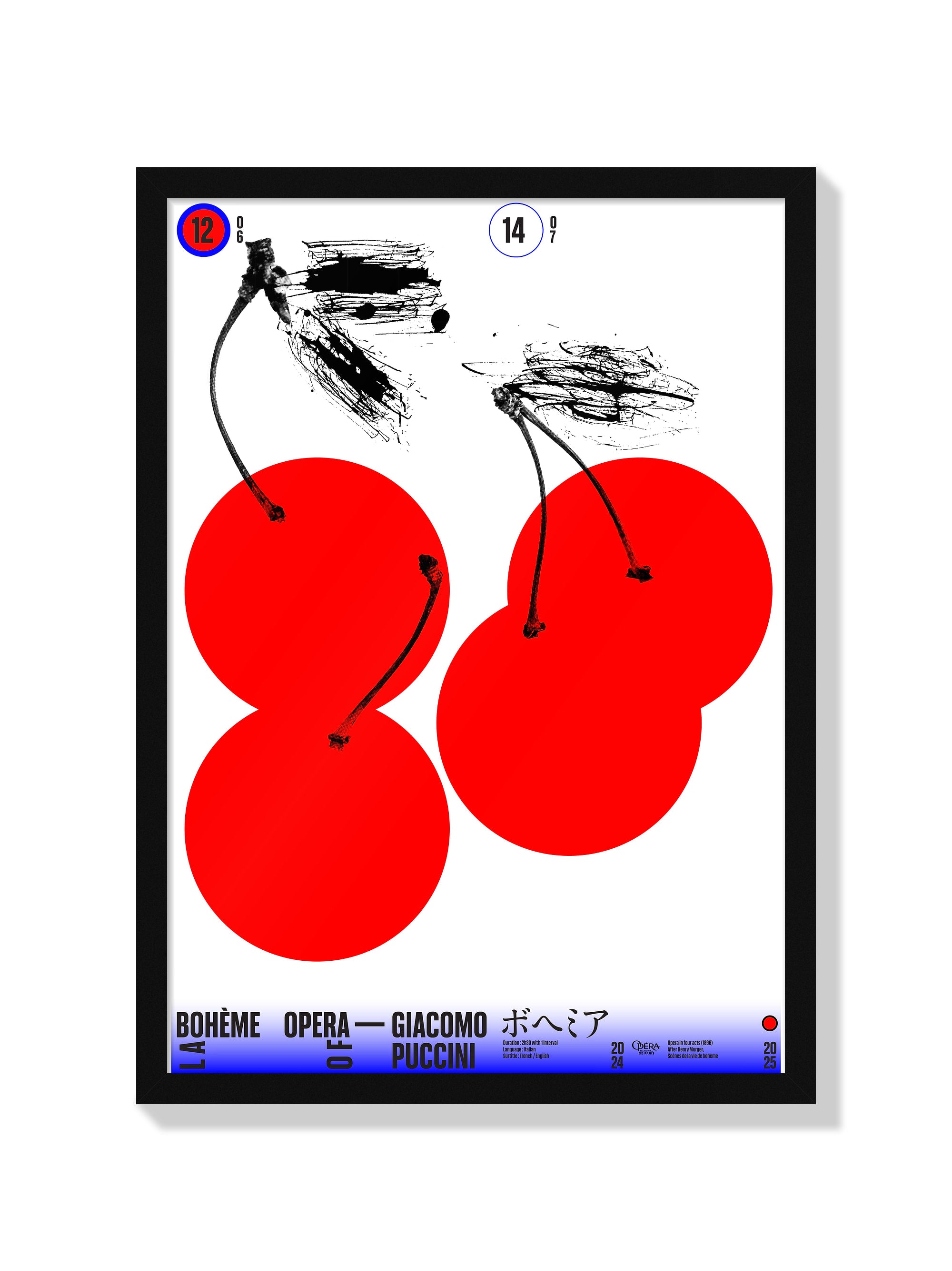 Opere La Bohème.1 - Anastasia Temirkhan - Black Frame |frame=Black Frame|