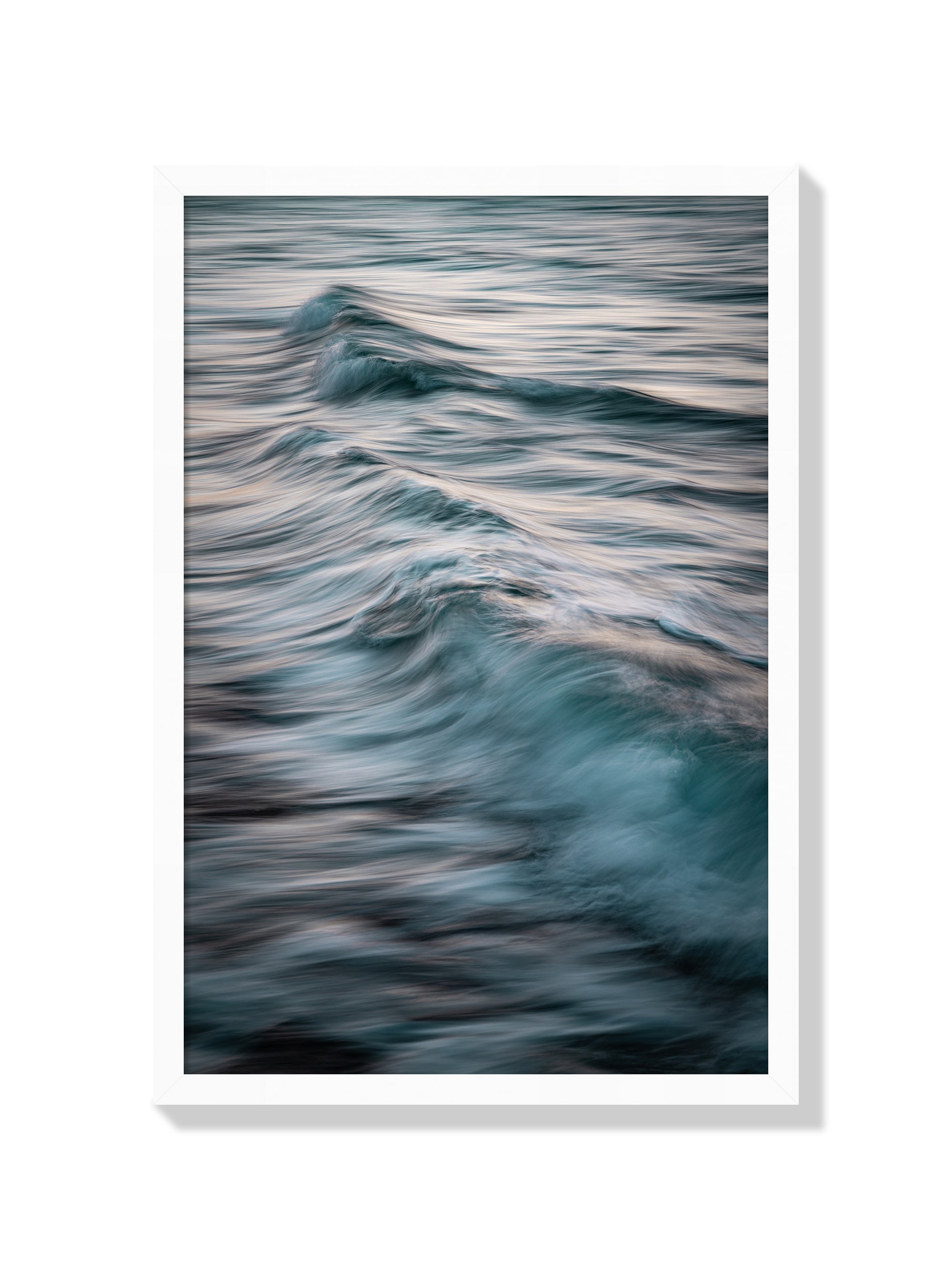 The Uniqueness of Waves XXXVII - Tal Paz-Fridman - White Frame |frame=White Frame|