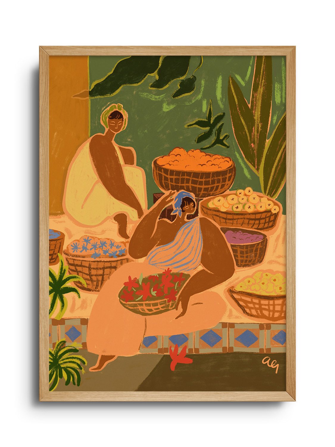 Flower Sisters - Arty Guava