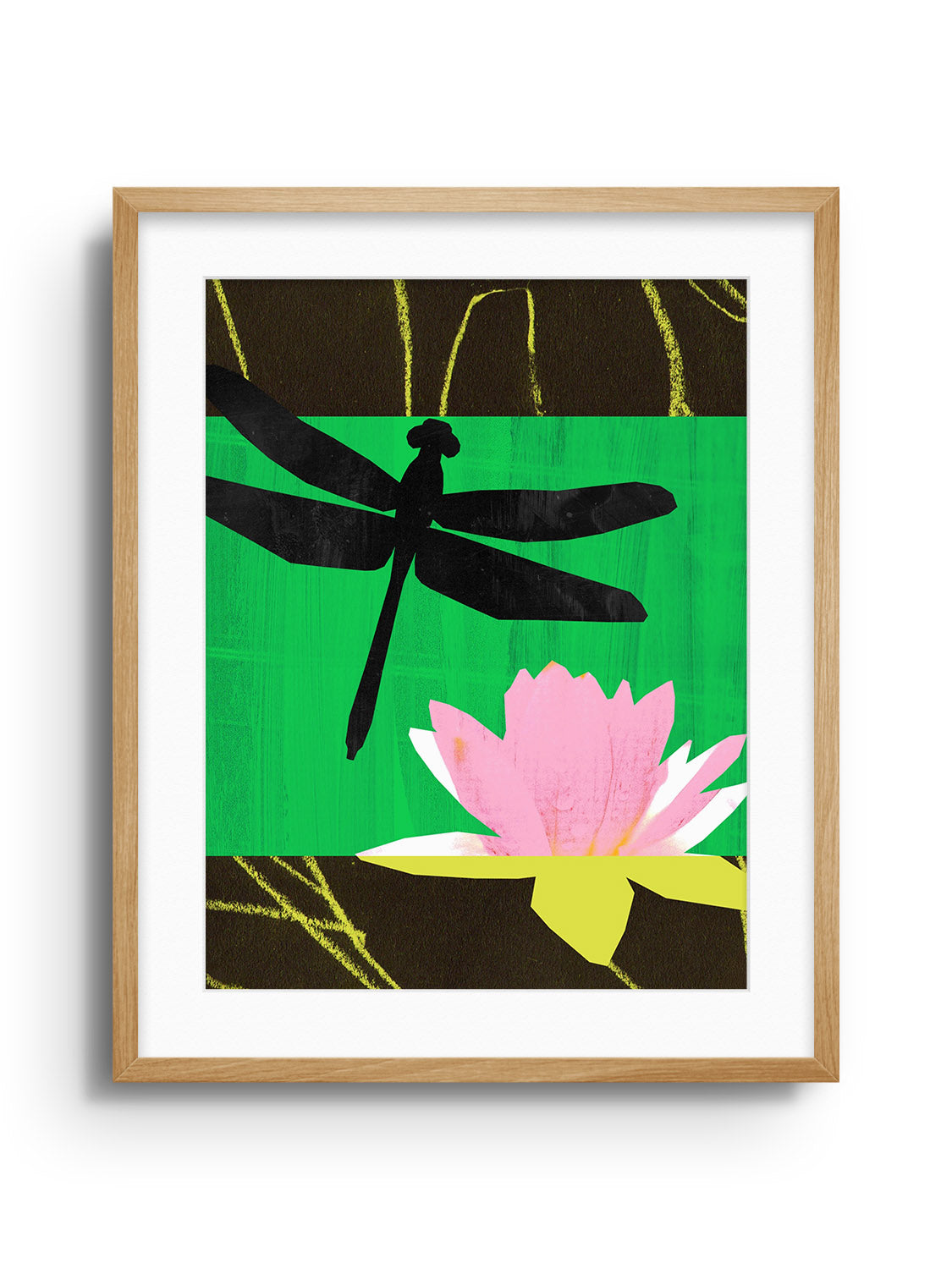 Dragonfly and Lotus - Sian Roper