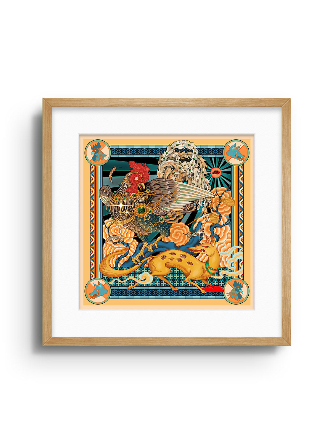 Rooster and Fox - Toma Nguyễn