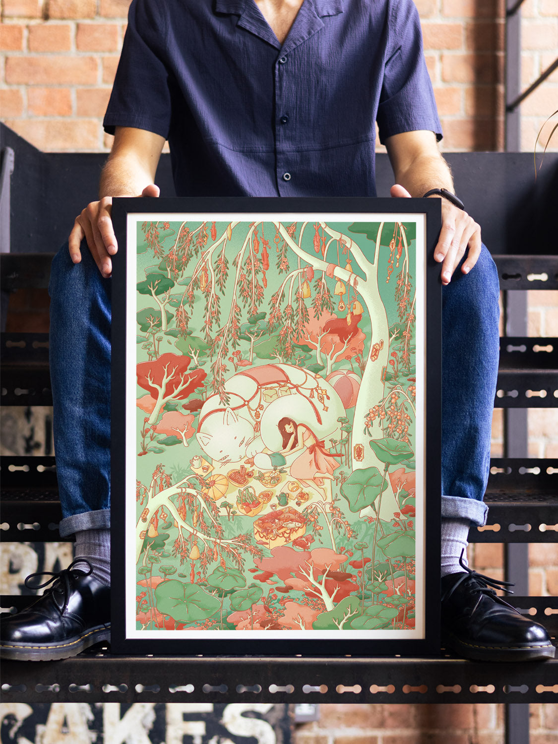 Fish Forager - Laurenleely - Limited Edition