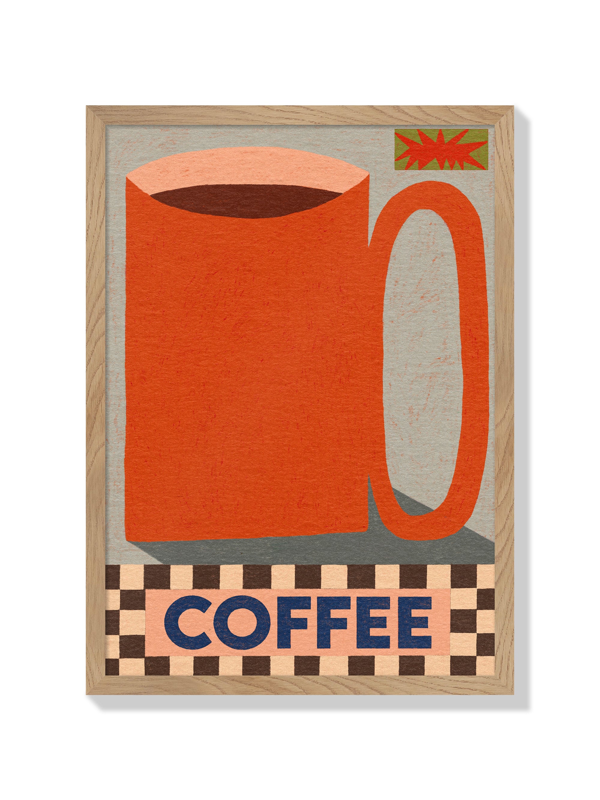 Coffee - Sophie Deller  - Natural Frame |frame=Natural Frame|