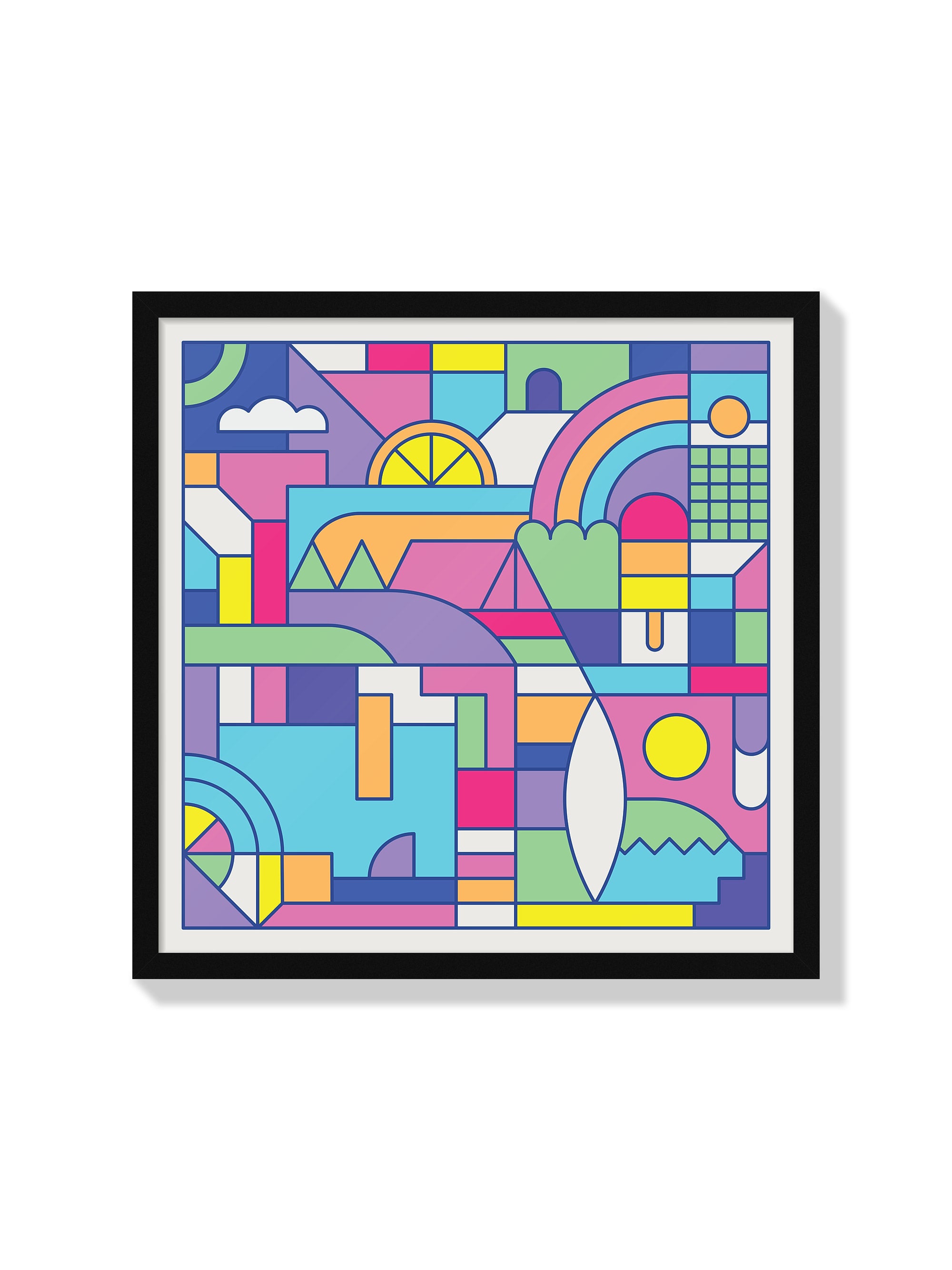 The Shape Of Summer - Rick Crane - Black Frame |frame=Black Frame|