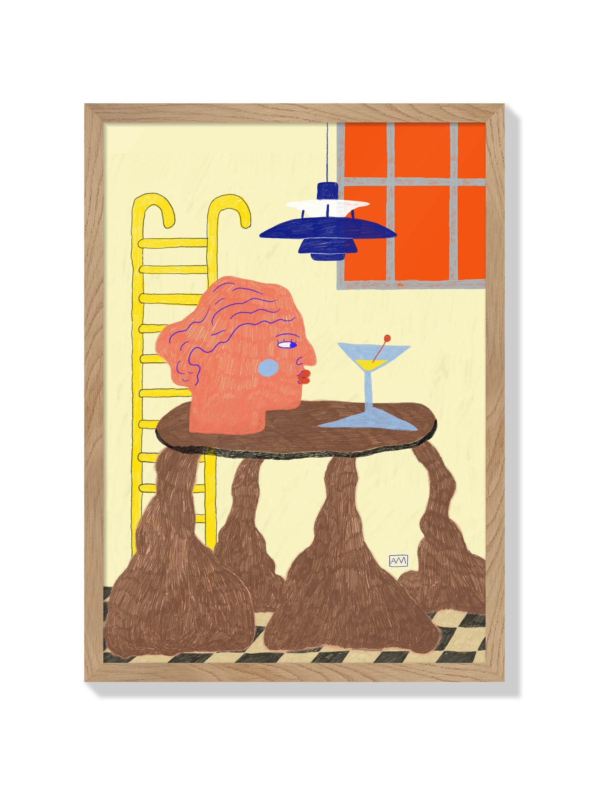 HAPPY HOUR - projekt AM - Natural Frame |frame=Natural Frame|