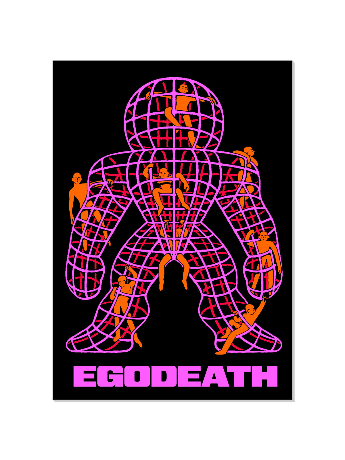 Egodeath - Eric Schwarz - Unframed |frame=Unframed|