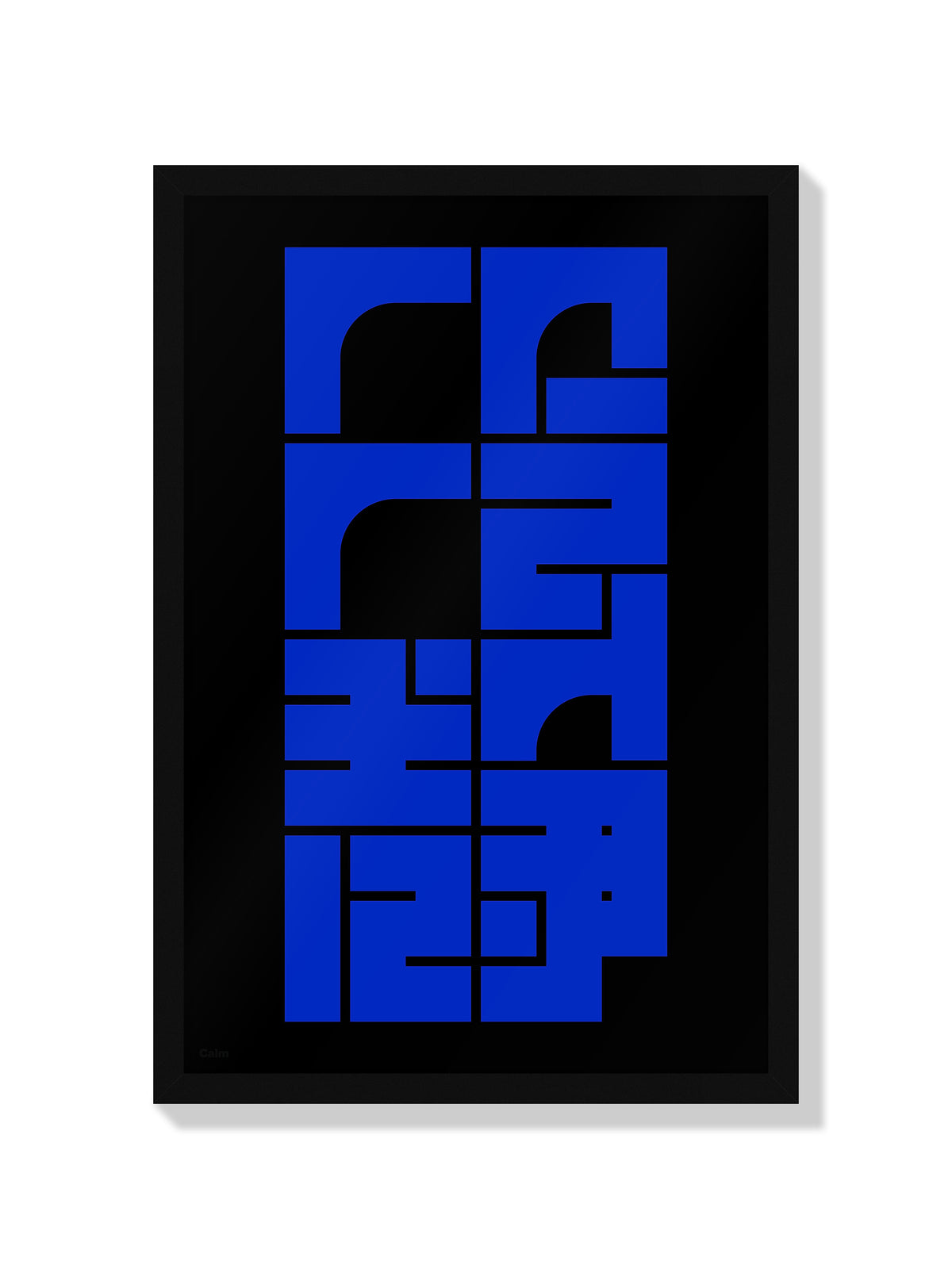 冷静#1 (Calm) - Kenichi Minami - Black Frame |frame=Black Frame|