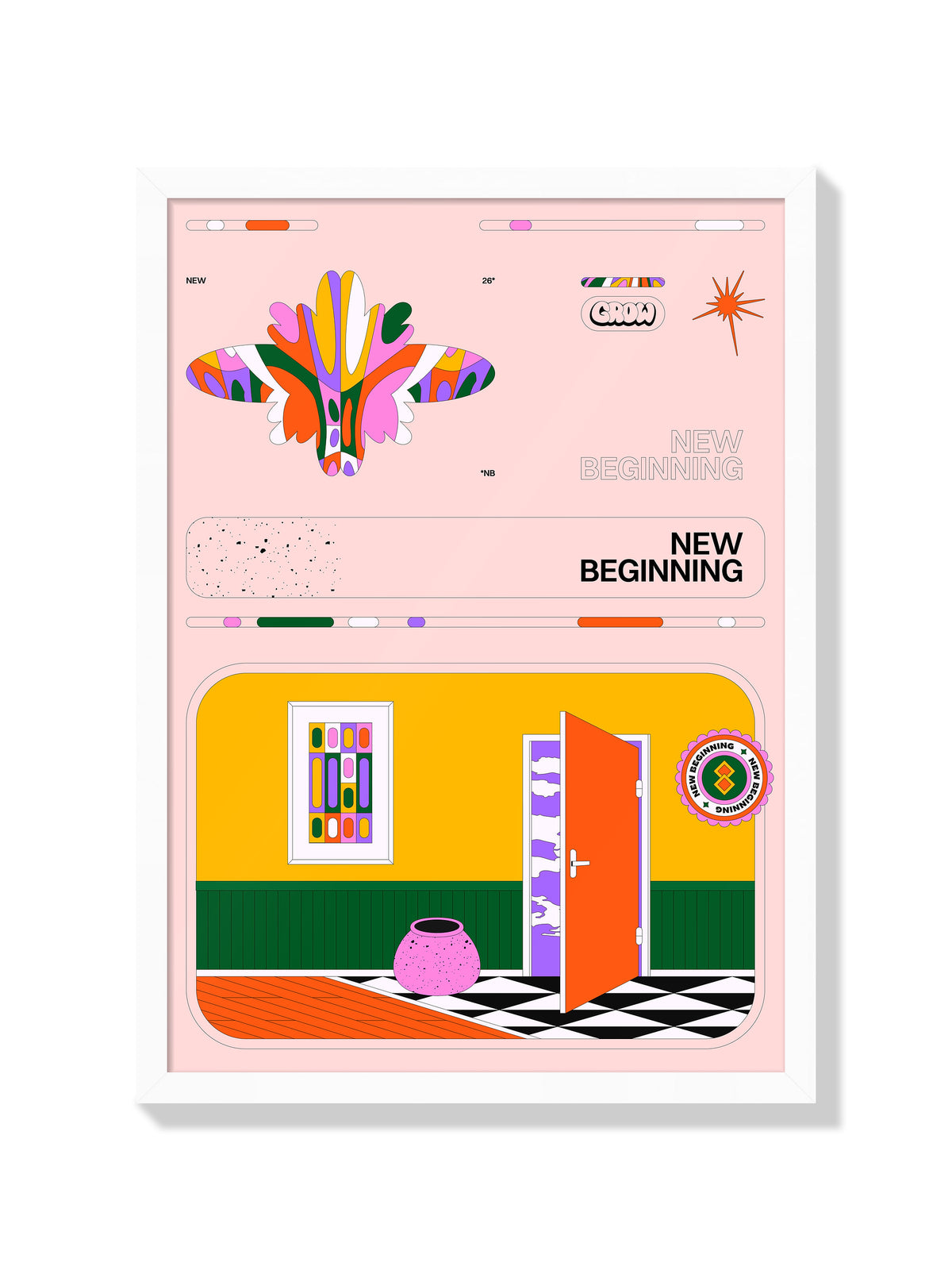 New Beginning - Vladimir Hadžić - White Frame |frame=White Frame|