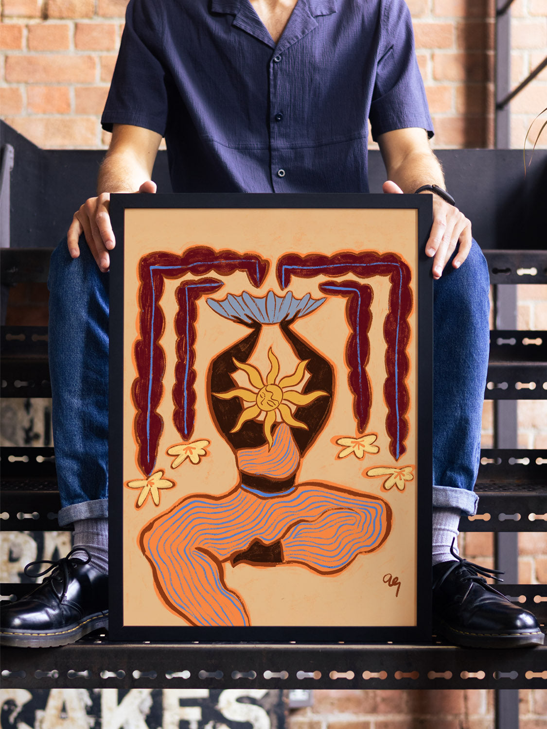 She Who Shines - Arty Guava