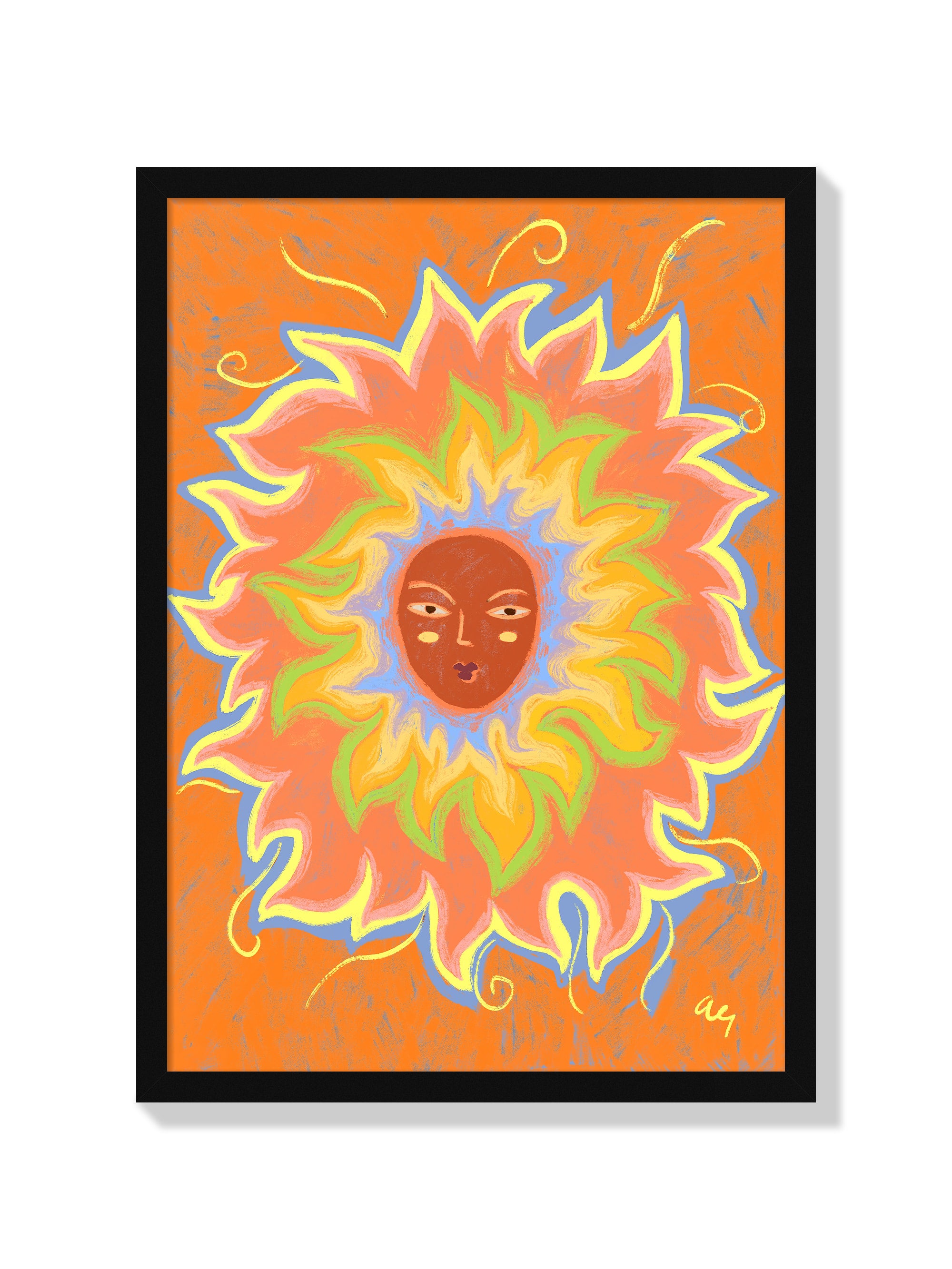 Sunshine - Arty Guava - Black Frame |frame=Black Frame|