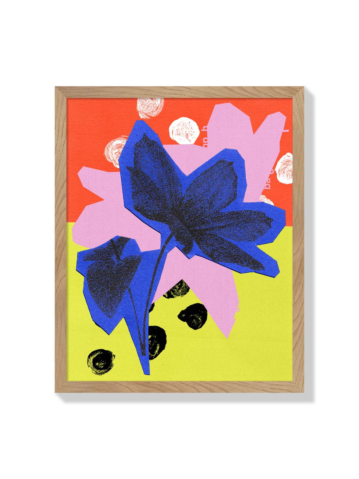 Clematis Flower - Sian Roper - Natural Frame |frame=Natural Frame|