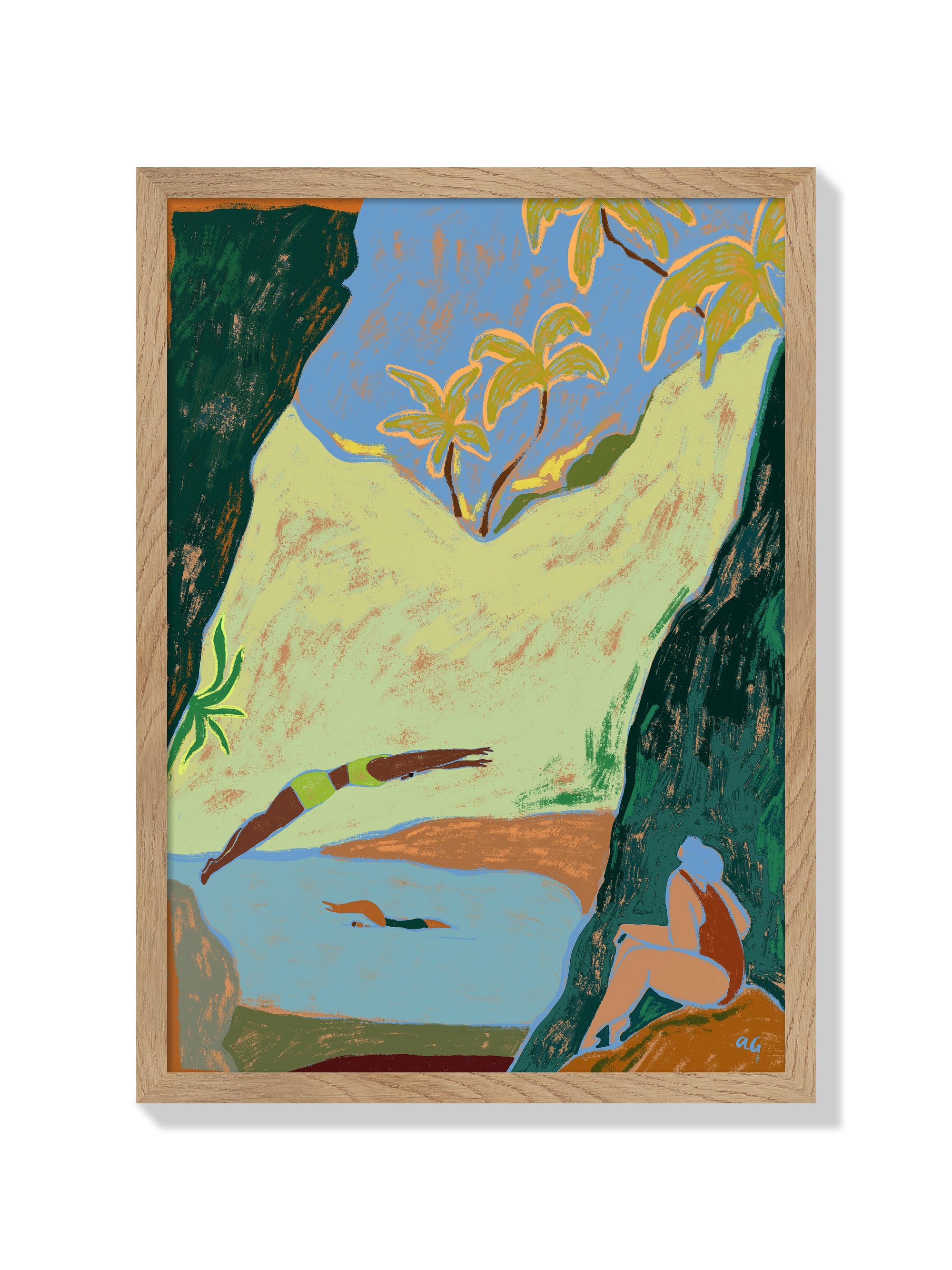 Take The Leap - Arty Guava - Natural Frame |frame=Natural Frame|