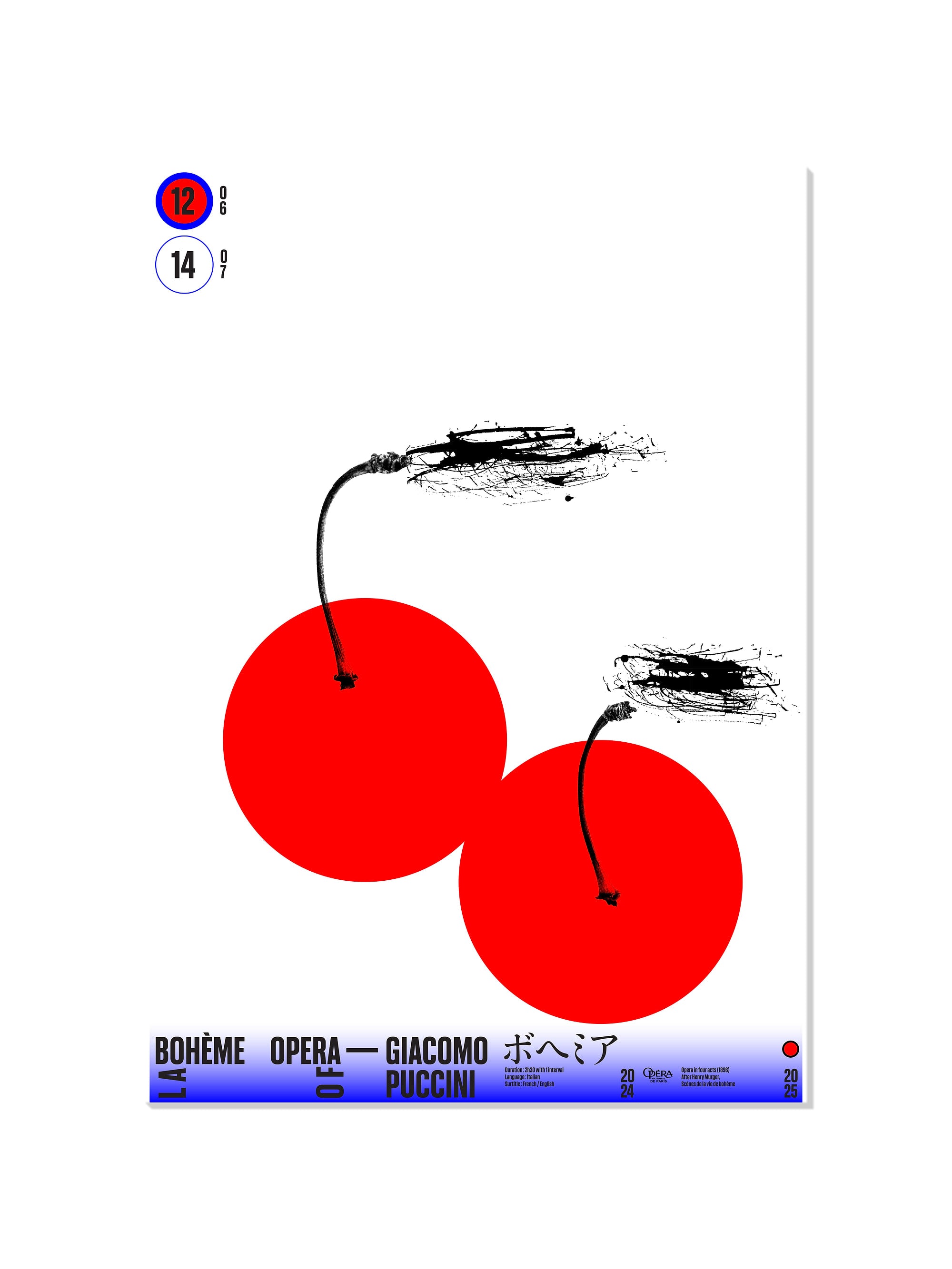 Opere La Bohème.3 - Anastasia Temirkhan - Unframed |frame=Unframed|