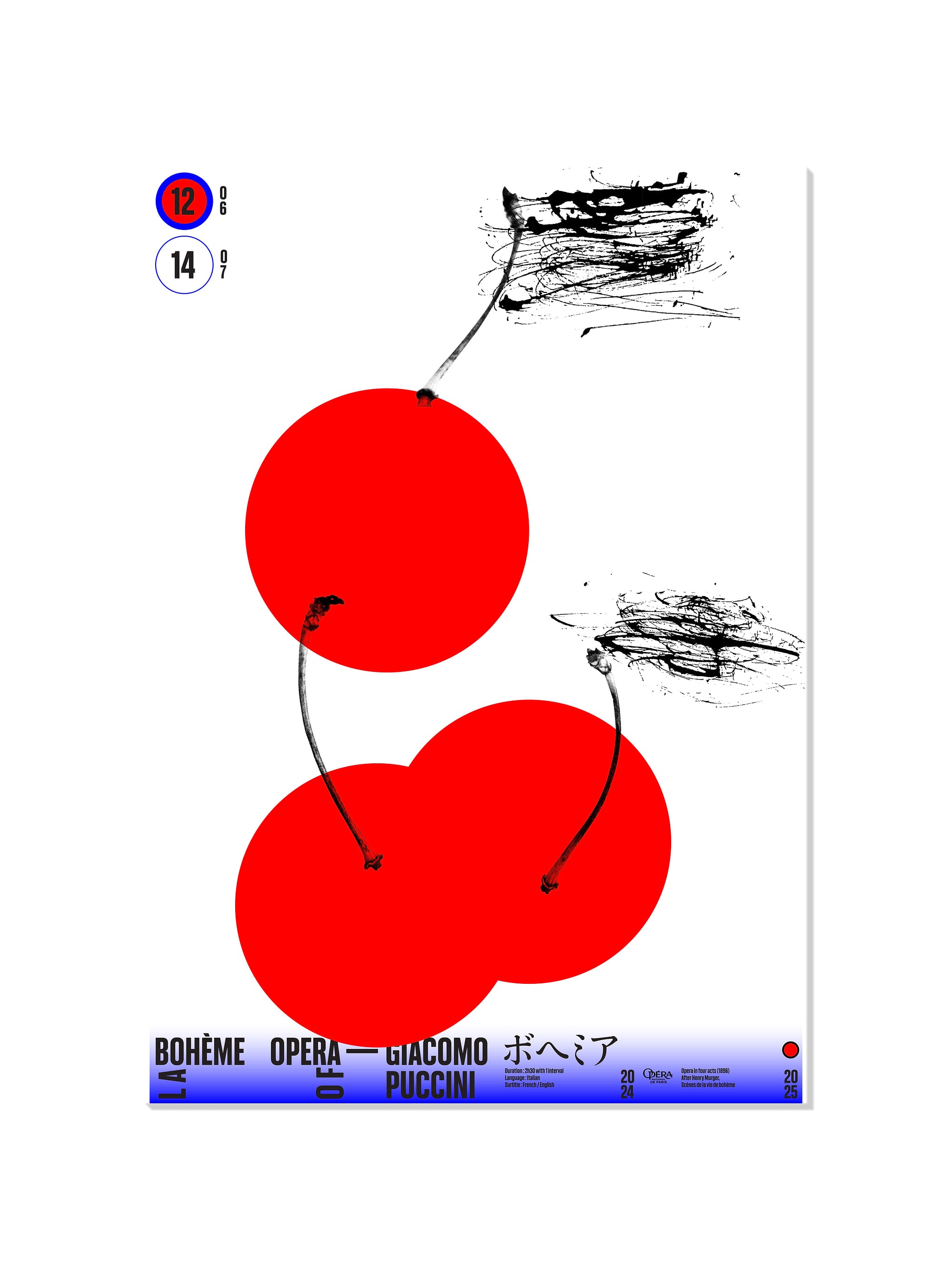 Opere La Bohème.2 - Anastasia Temirkhan - Unframed |frame=Unframed|