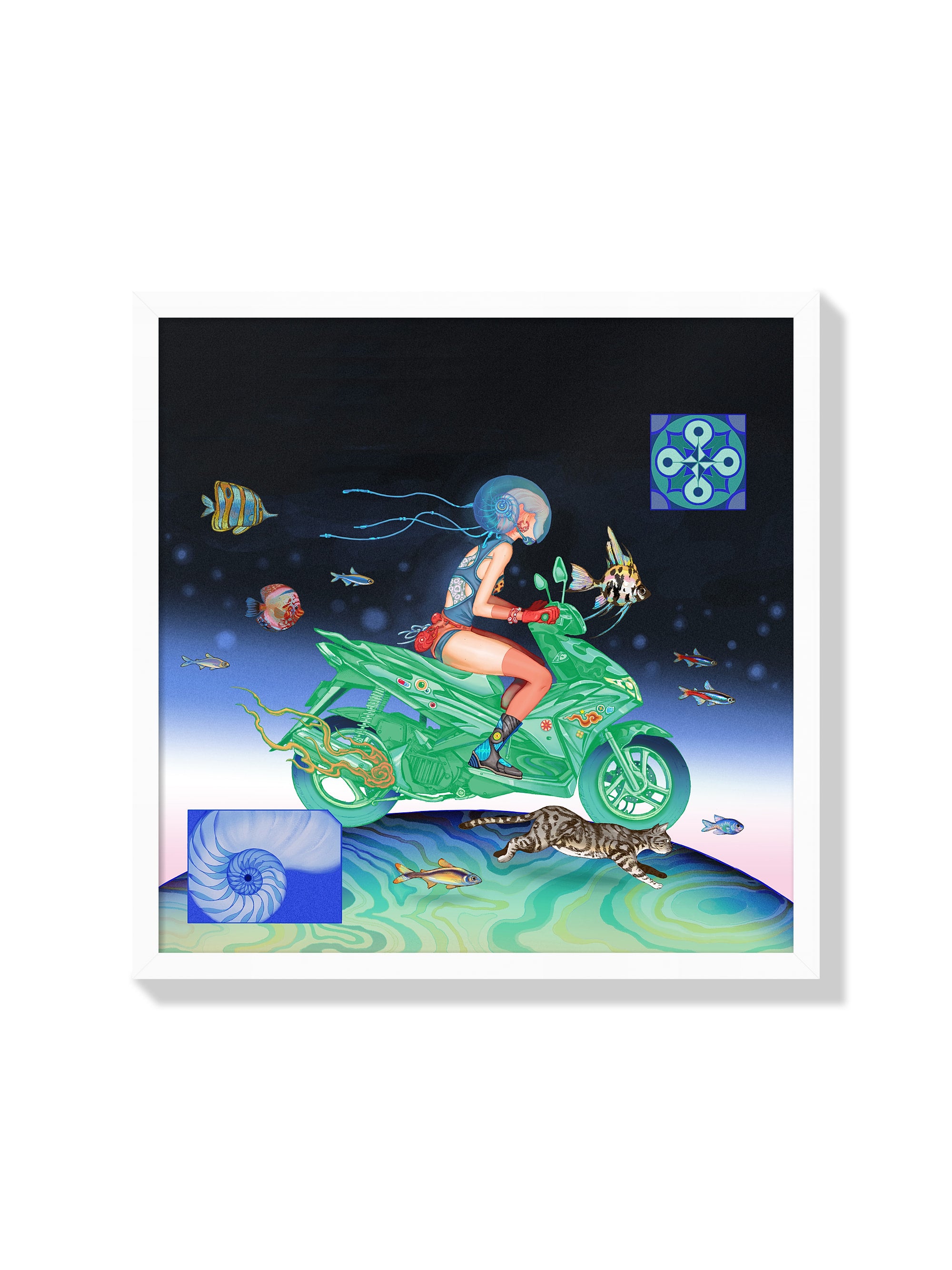 Infinity Lane - Toma Nguyễn - White Frame |frame=White Frame|