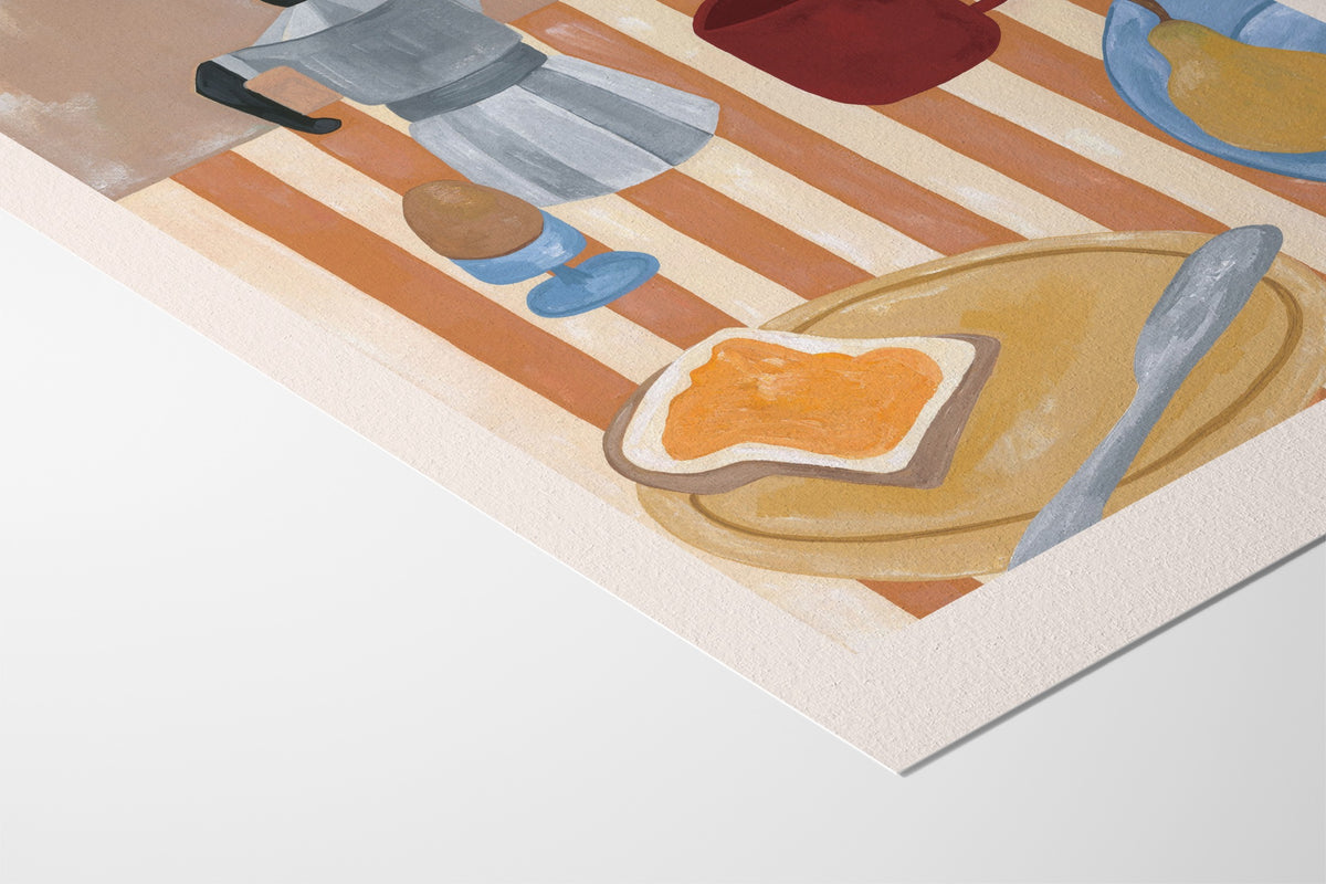 marmalade toast - Frankie Penwill - Hahnemuhle German Etching 310gsm |type=paper|