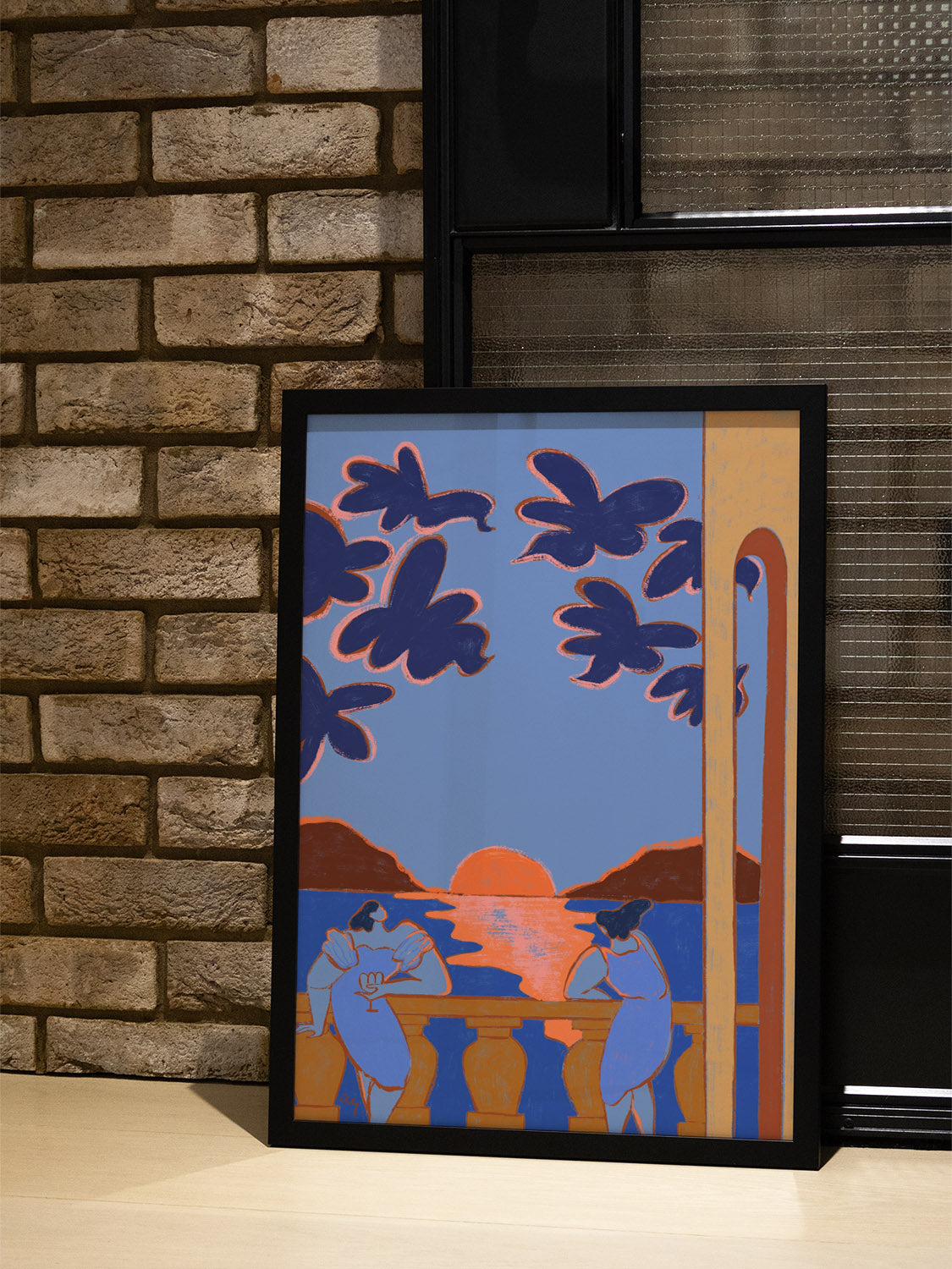 Conversation at Dusk - Arty Guava