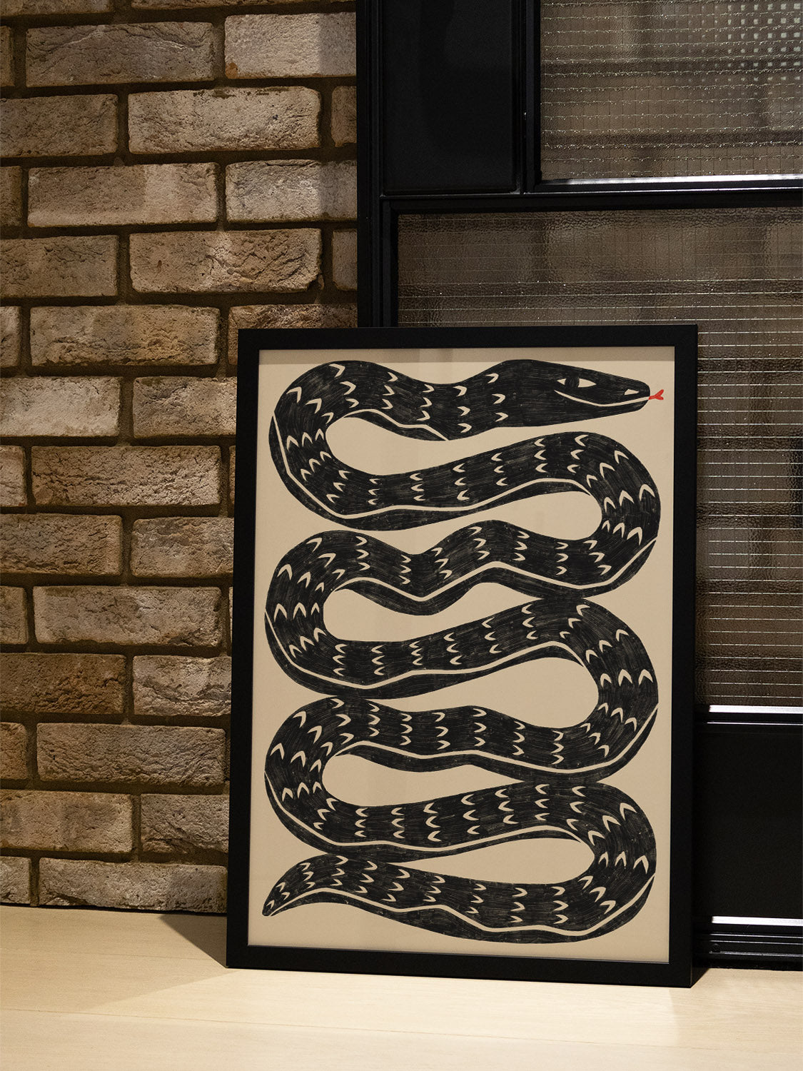 Snake - Black - Manne Jalilian