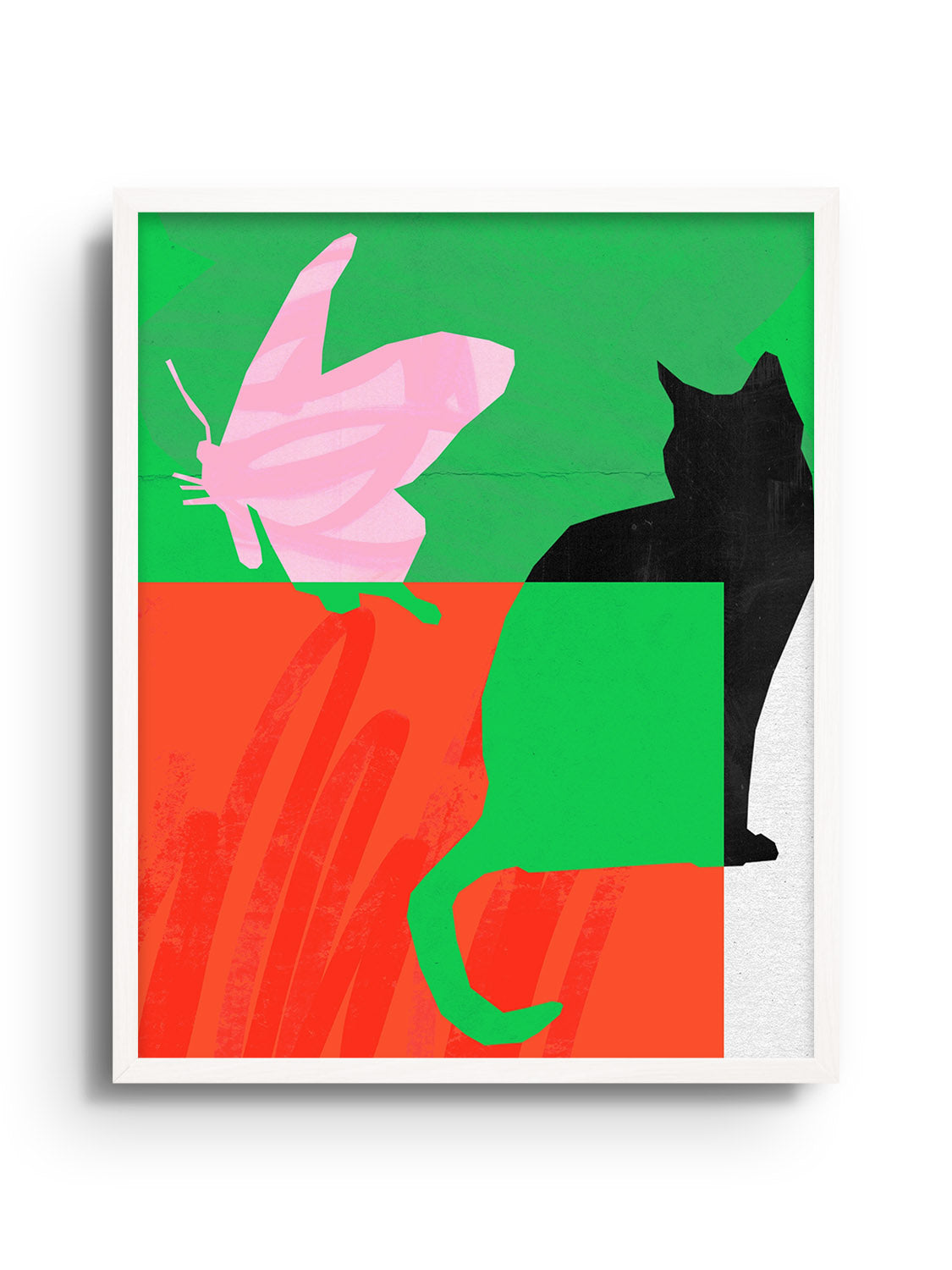 Cat and Butterfly - Sian Roper