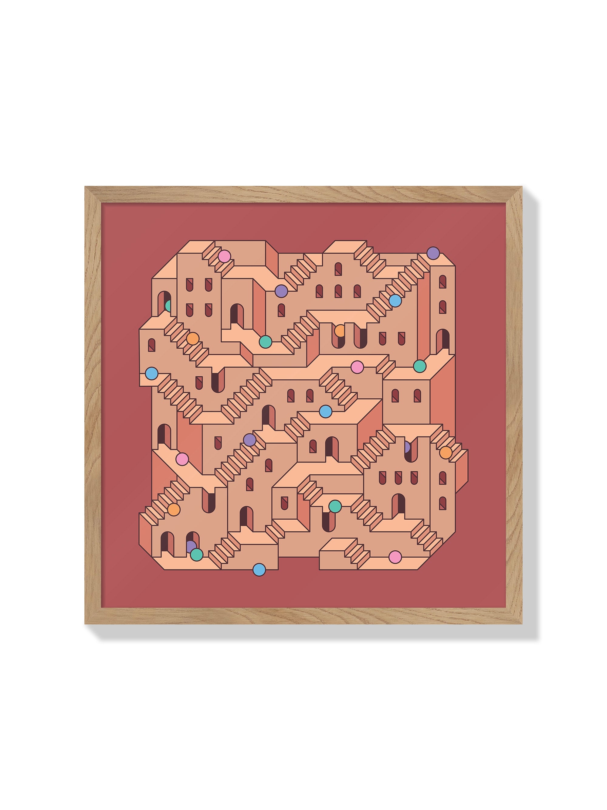 Mental Block 07 - Rick Crane - Natural Frame |frame=Natural Frame|