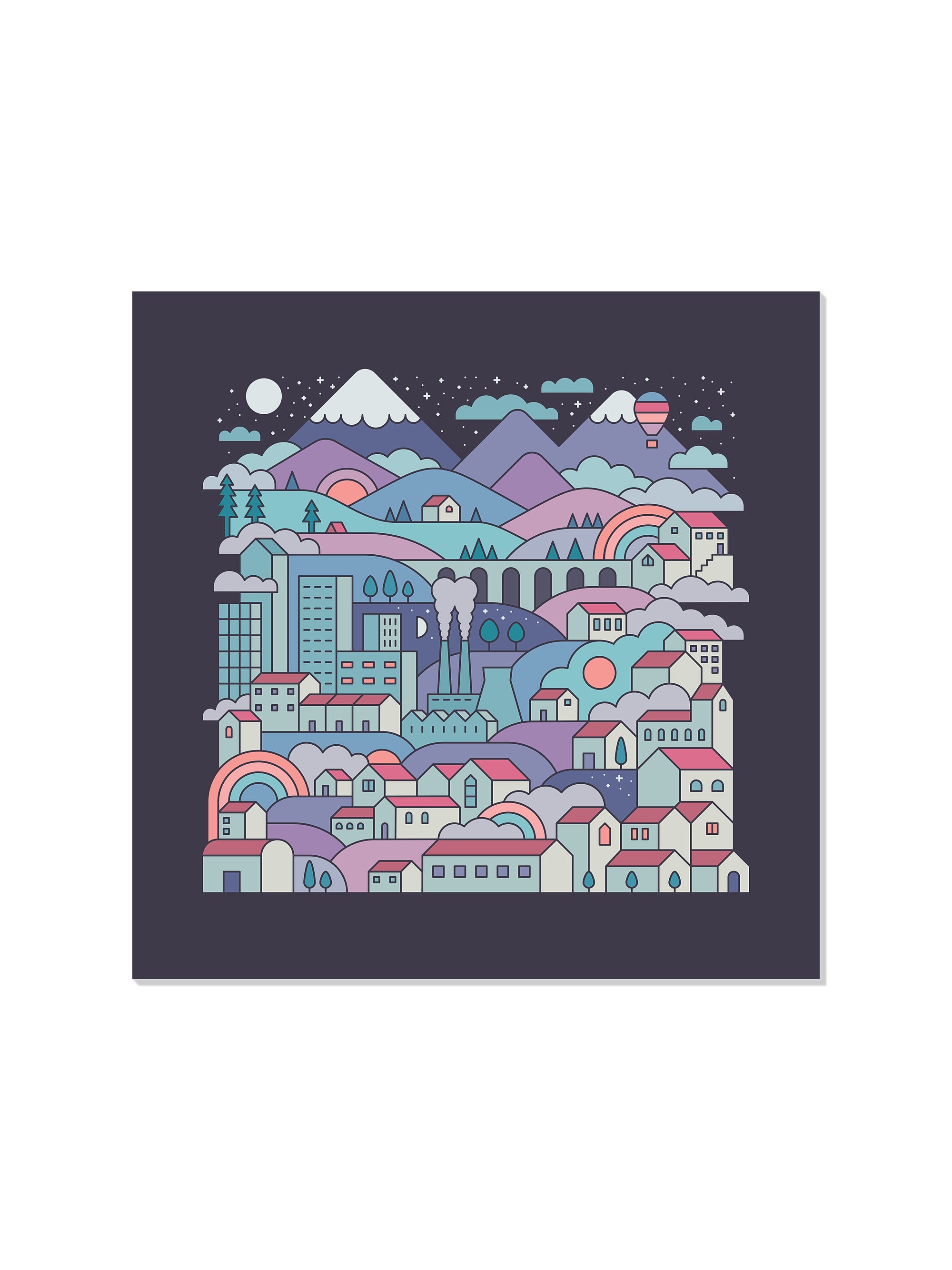 Mental Block 15 - Rick Crane - Unframed |frame=Unframed|