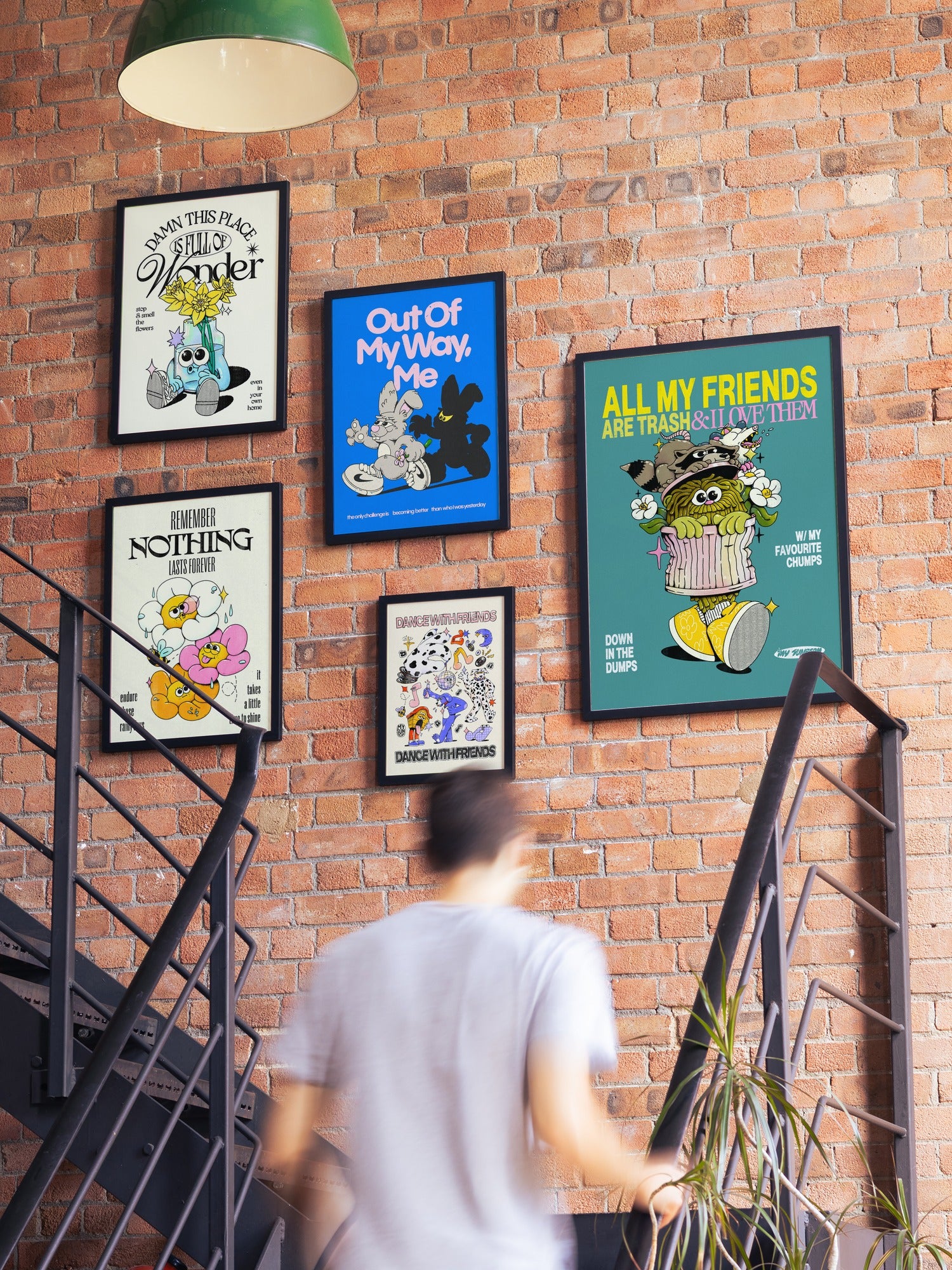 Out Of My Way, Me - Blue - My Sunbeam — Gallery Wall Collection [Style = Lifestyle]