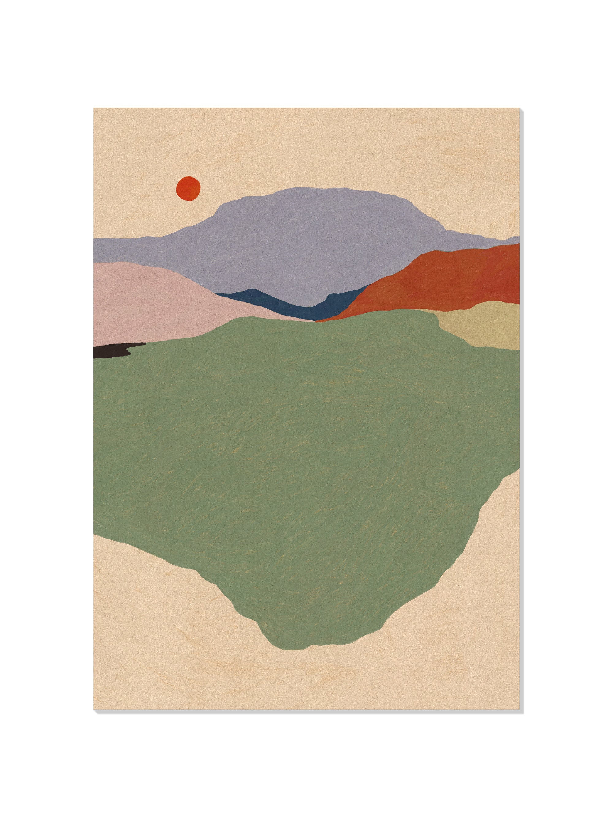 The Lagoon - Sophie Deller - Unframed |frame=Unframed|