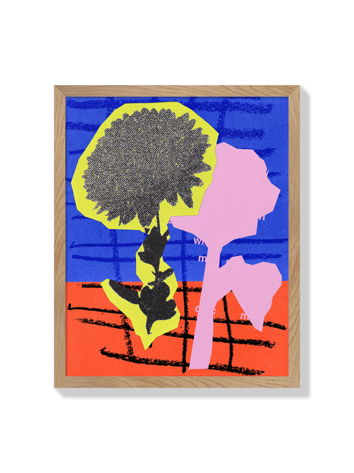 Chrysanthemum Flower - Sian Roper - Natural Frame |frame=Natural Frame|