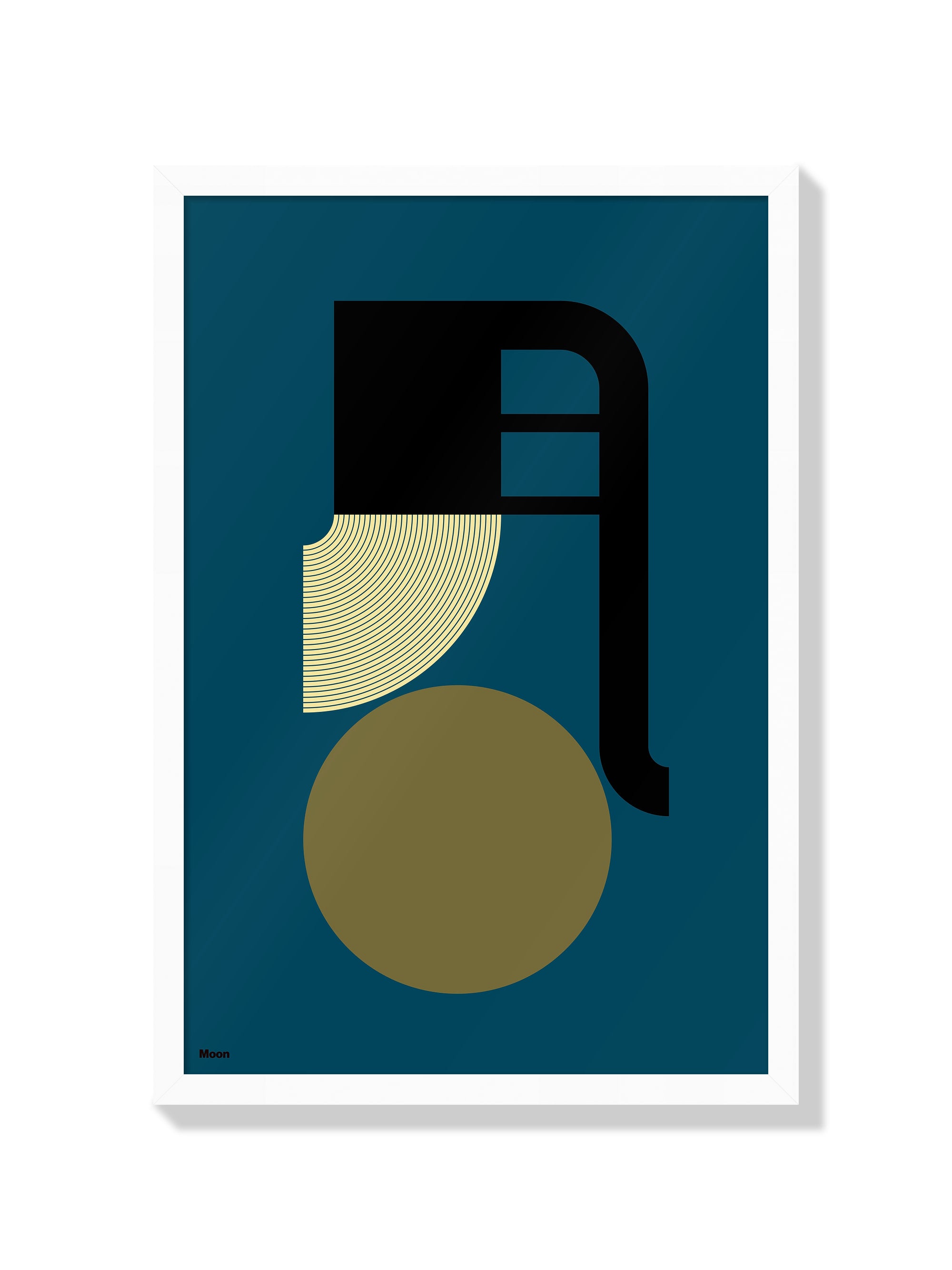 月#2 (Moon) - Kenichi Minami - White Frame |frame=White Frame|