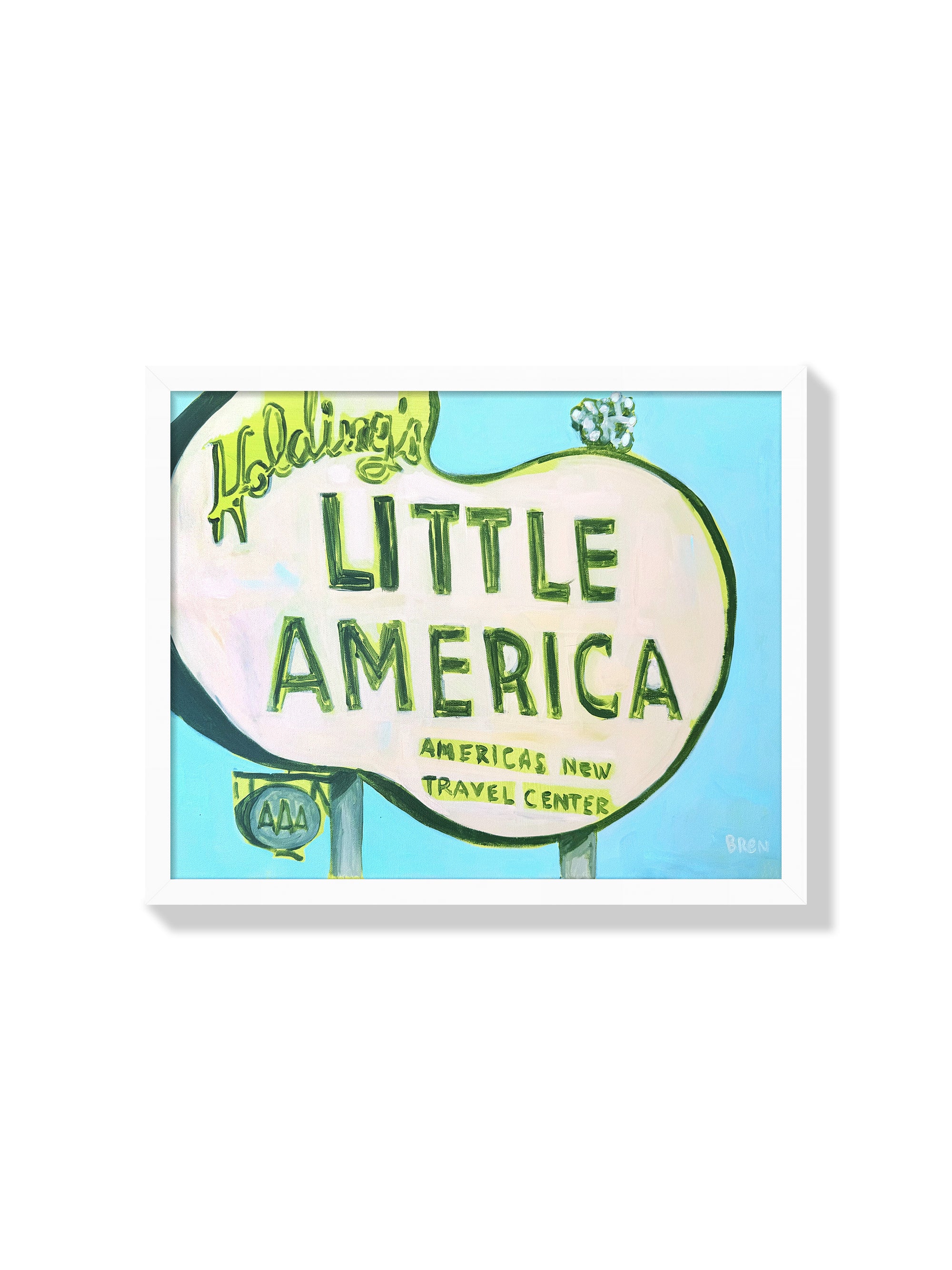 Little America - Scared of Moths - White Frame |frame=White Frame|