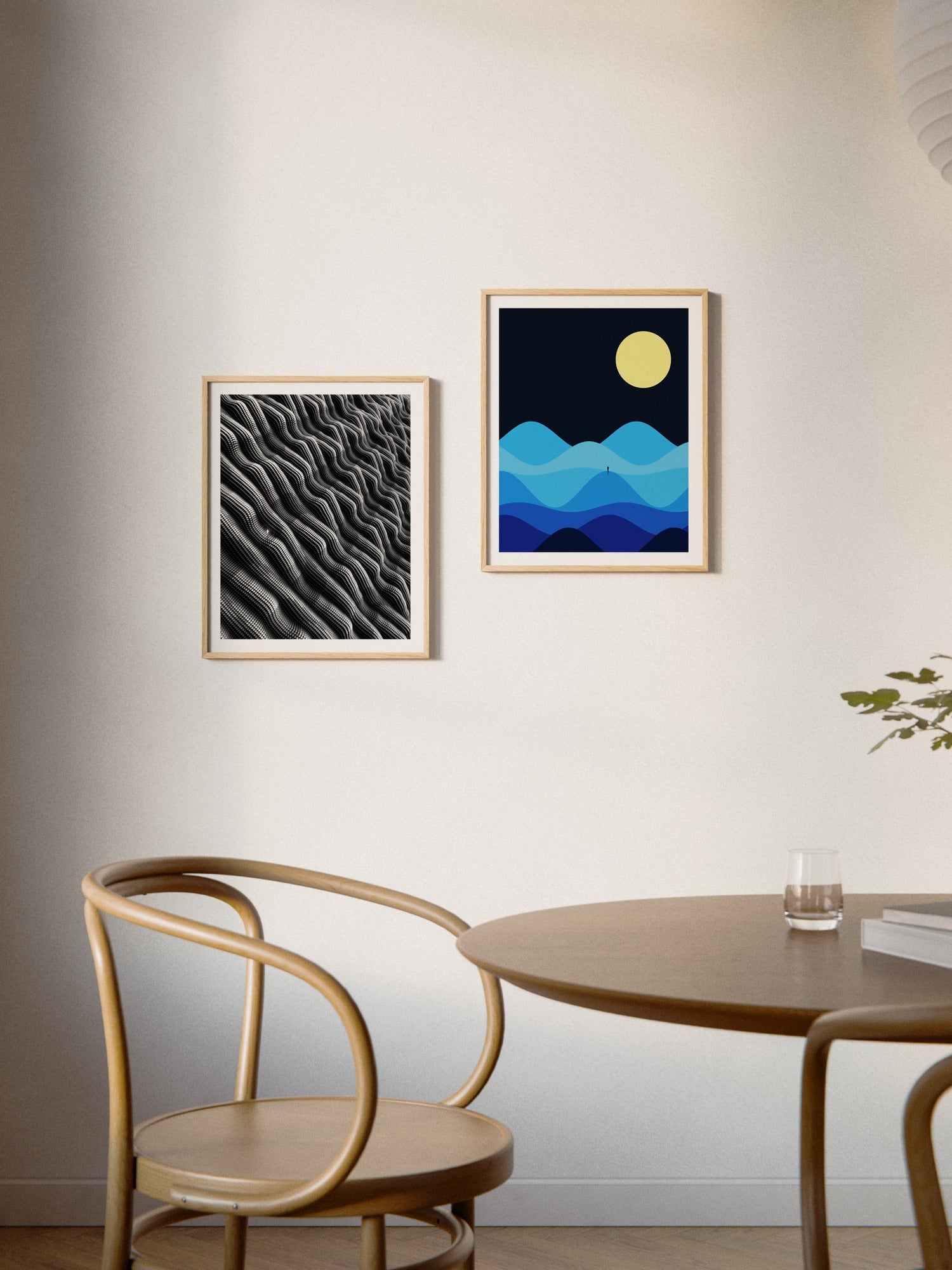 Arrangements In Blue - Michael Strevens — 4x5 Frames (2x) [Style = Lifestyle]