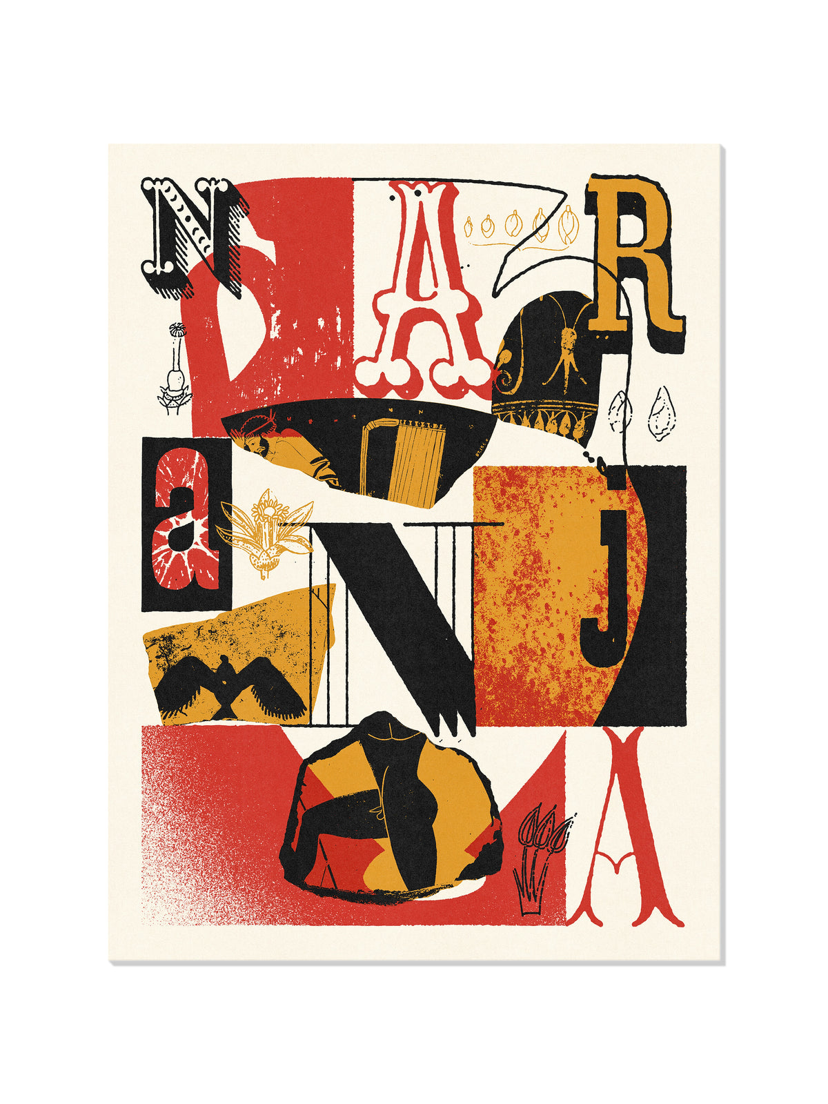 Naranja - Mateus Teixeira - Unframed |frame=Unframed|