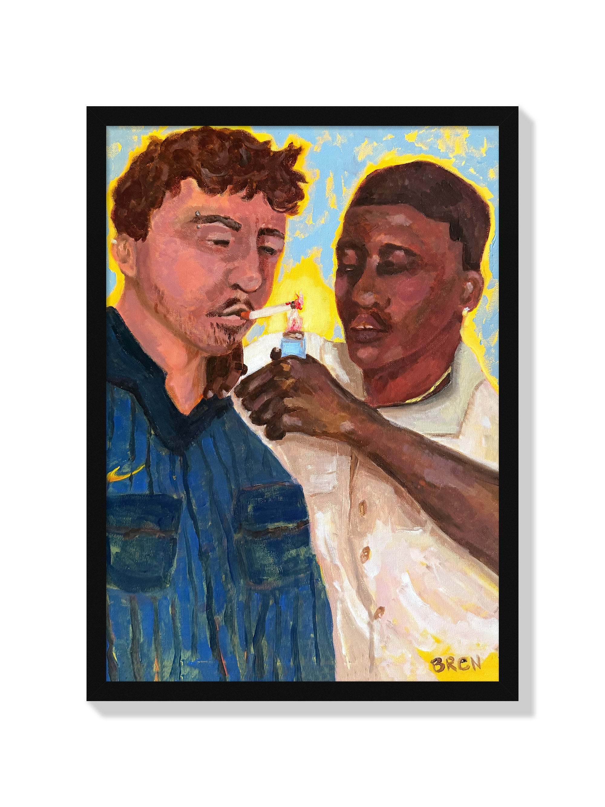 Ciggy Break - Scared of Moths - Black Frame |frame=Black Frame|