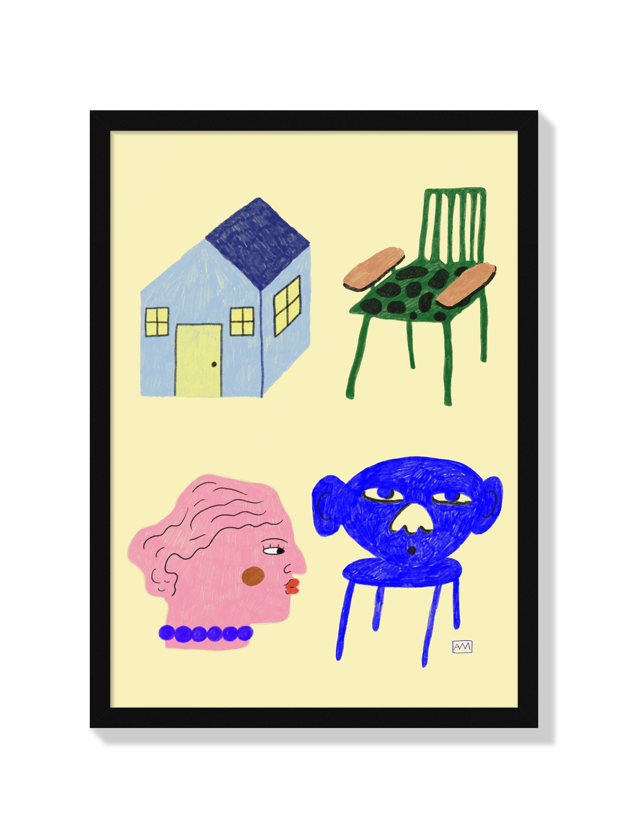 FOUR FRIENDS - projekt AM - Black Frame |frame=Black Frame|