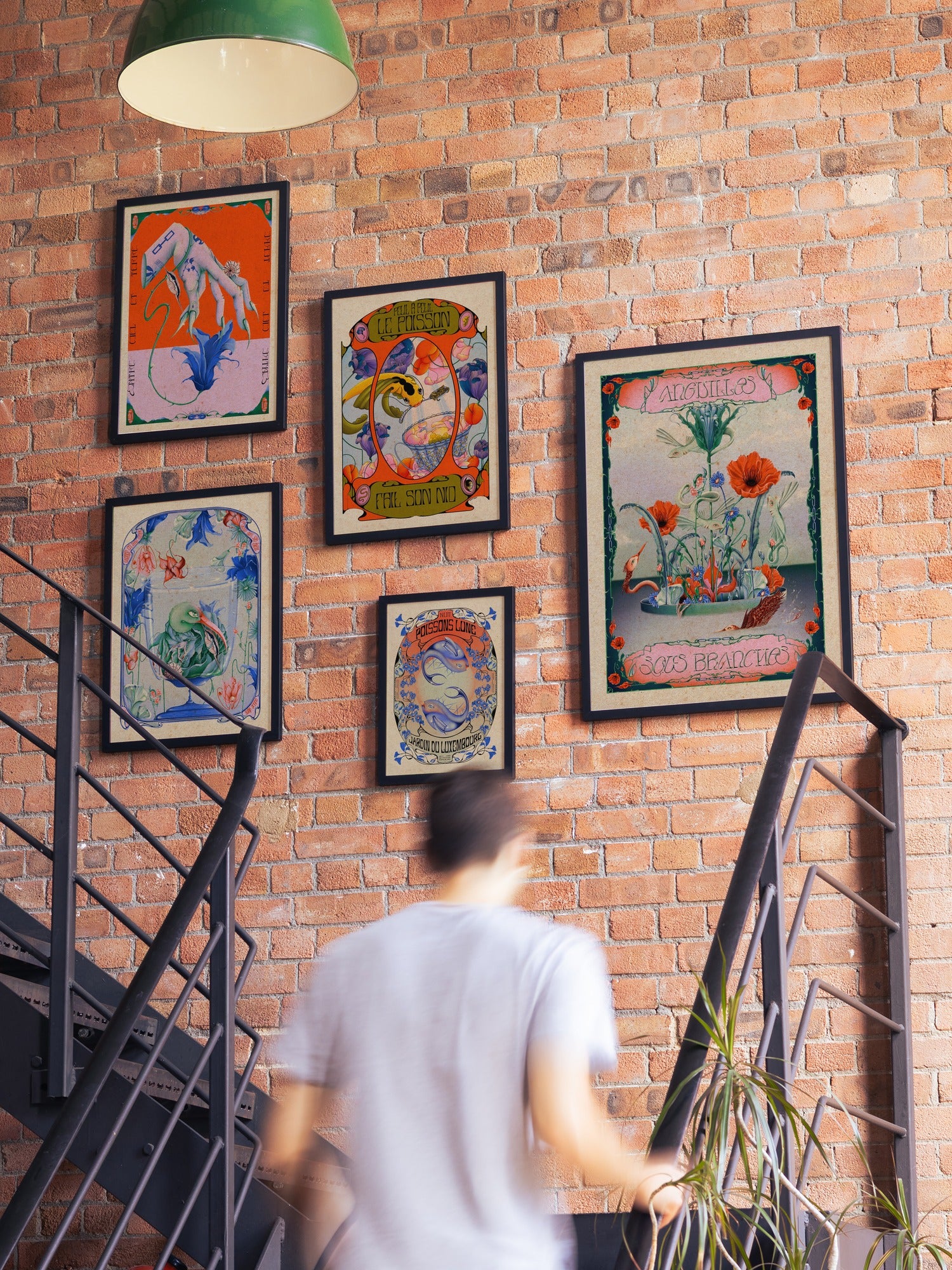 Le Poisson Fait Son Nid - Monna Graph — Gallery Wall Collection [Style = Lifestyle]